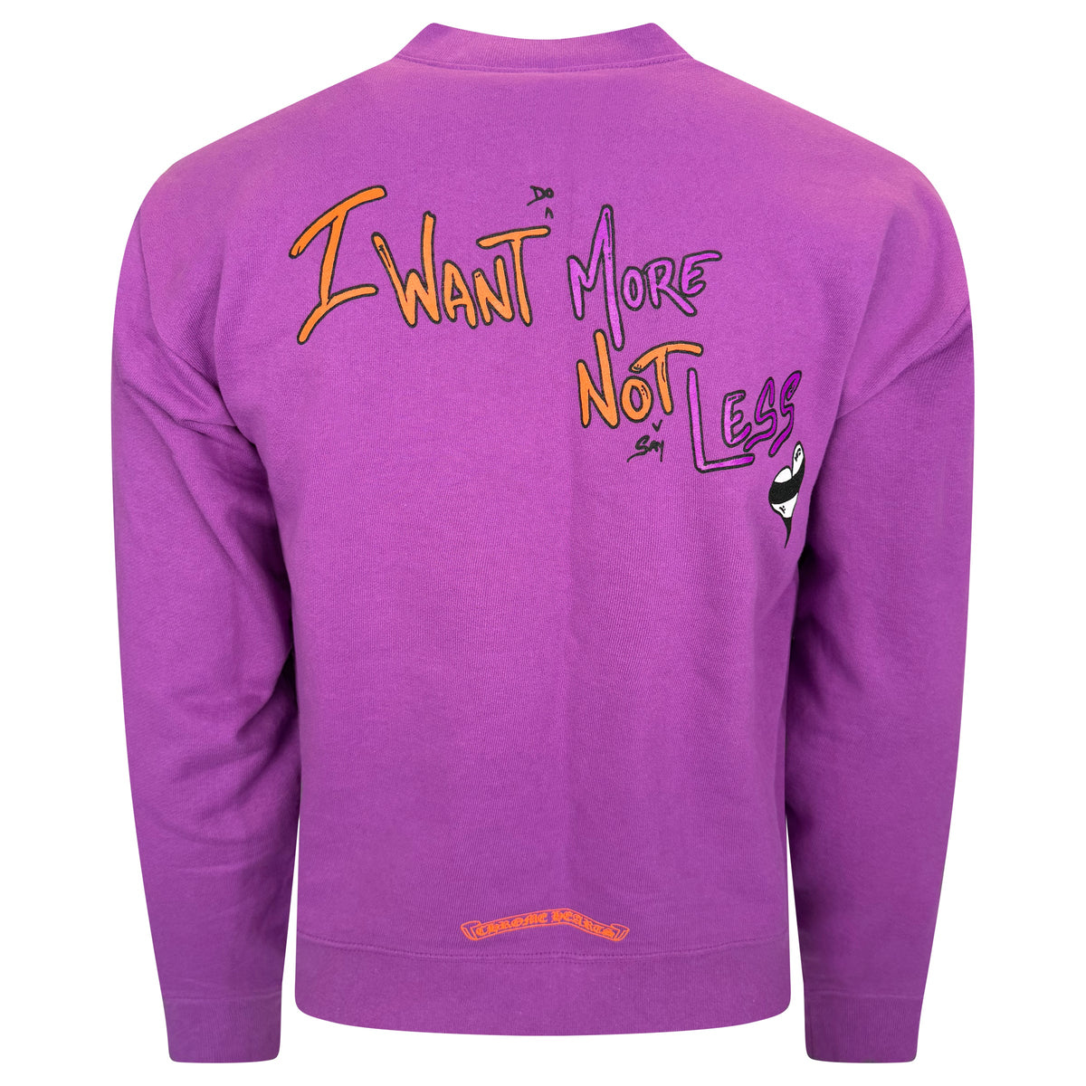 CHROME HEARTS MATTY BOY SWEATSHIRT PURPLE - SMALL | NEW - Affluent ArchivesUsed HIGH END DESIGNER CLOTHING