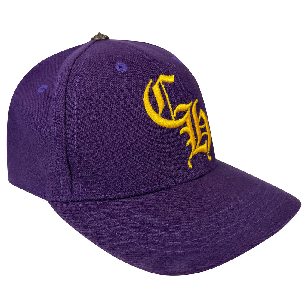 CHROME HEARTS PURPLE CH HAT - PRE OWNED - Affluent ArchivesUsed HIGH END DESIGNER CLOTHING