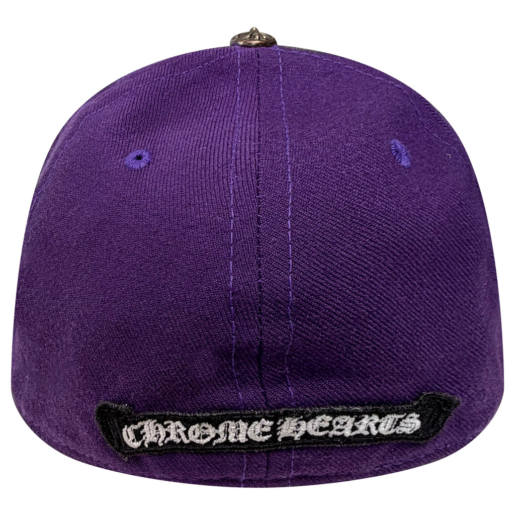 CHROME HEARTS PURPLE CH HAT - PRE OWNED - Affluent ArchivesUsed HIGH END DESIGNER CLOTHING