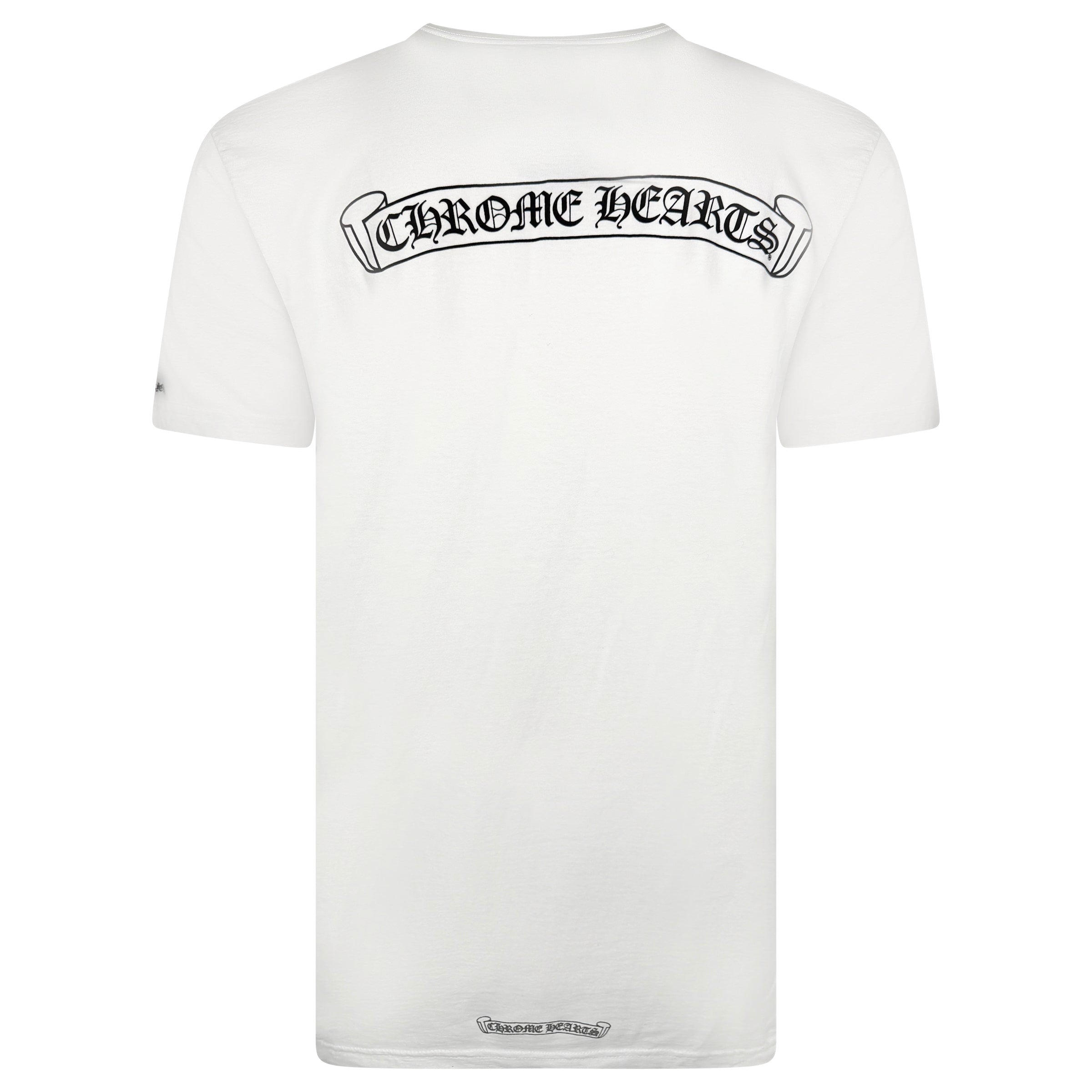 CHROME HEARTS WHITE LOGO T SHIRT- XL – Affluent Archives