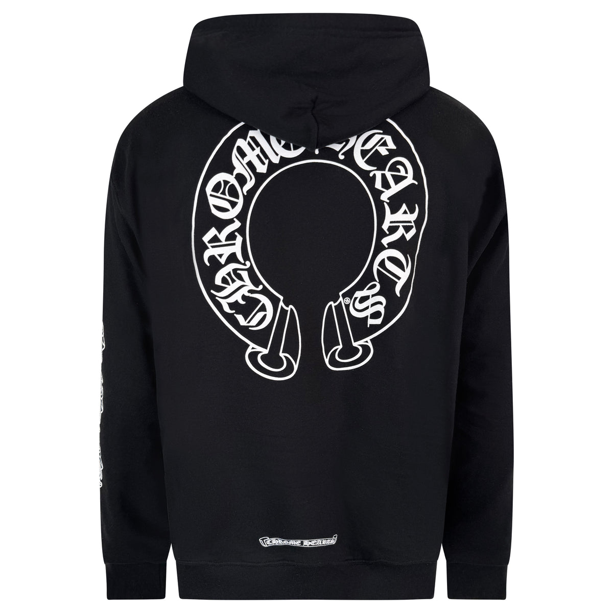 CHROME HEARTS ZIP HORSE SHOE HOODIE - LARGE (NEW) - Affluent ArchivesUsed HIGH END DESIGNER CLOTHING
