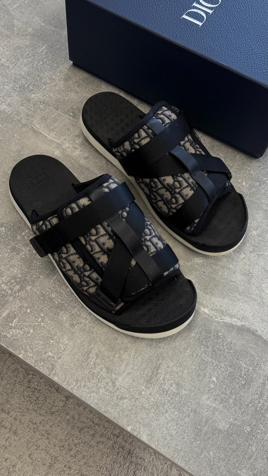 DIOR ALPHA SANDALS - UK 12 (Fit Size 11) - Affluent ArchivesUsed HIGH END DESIGNER CLOTHING