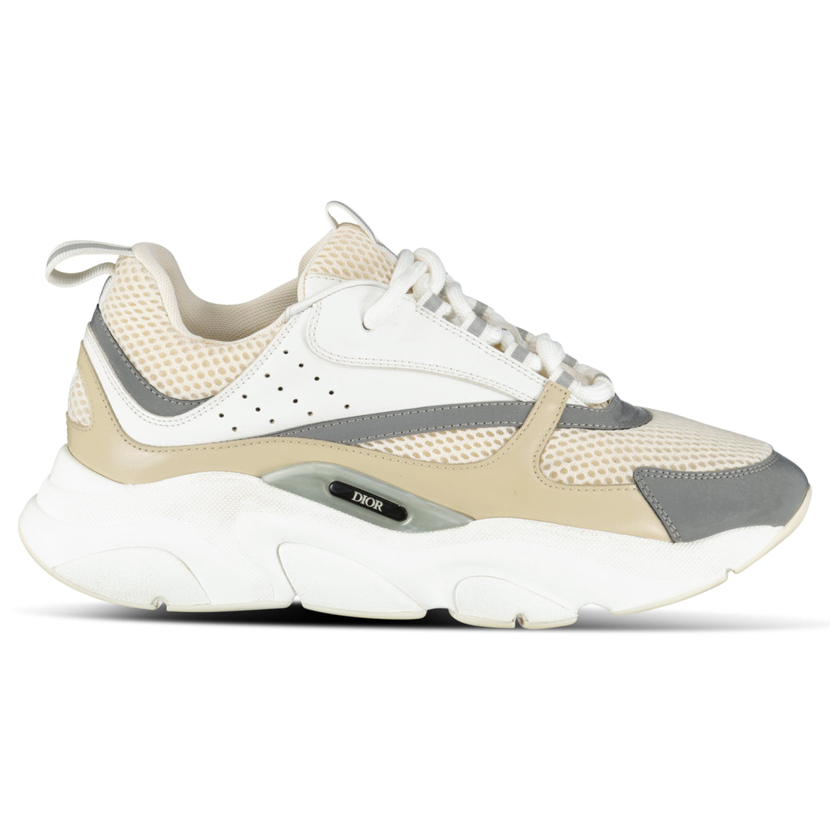 DIOR B22 BEIGE TRAINER - UK 6 (40) | PRE OWNED - Affluent ArchivesUsed HIGH END DESIGNER CLOTHING