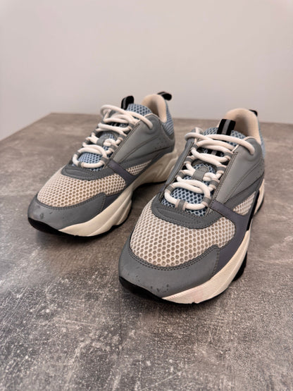 DIOR B22 REFLECTIVE BLUE/WHITE/GREY - UK 9 (43) - Affluent ArchivesUsed HIGH END DESIGNER CLOTHING