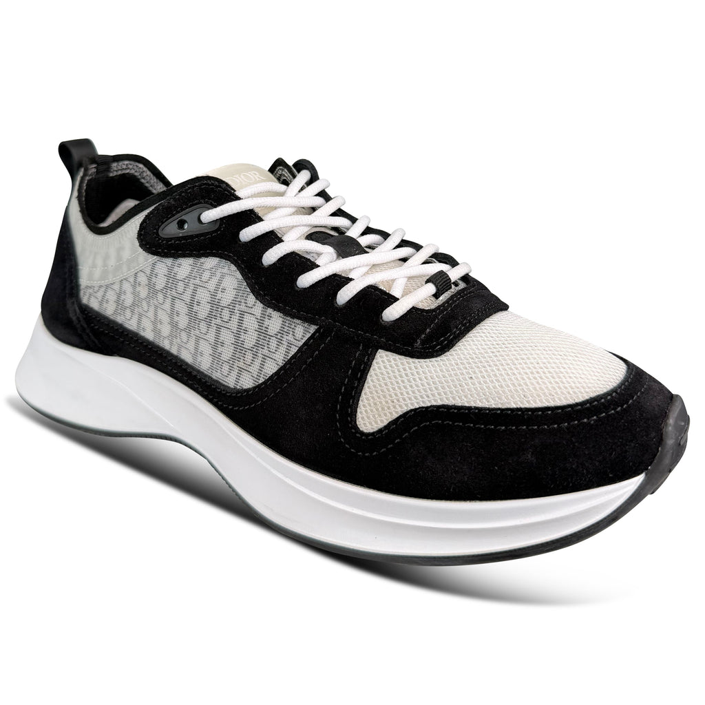 DIOR B25 BLACK / WHITE SNEAKER - UK 9 (43) | PRE OWNED - Affluent ArchivesUsed HIGH END DESIGNER CLOTHING