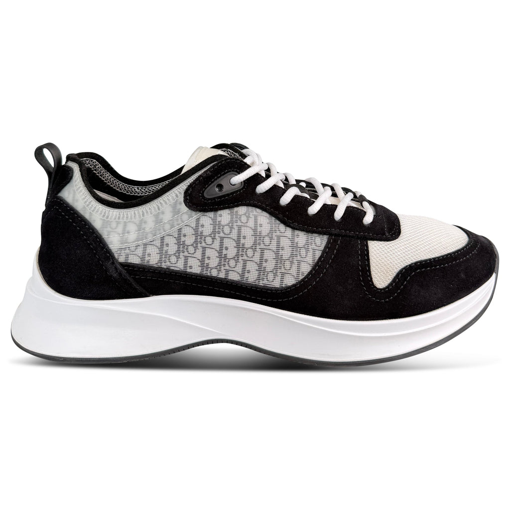 DIOR B25 BLACK / WHITE SNEAKER - UK 9 (43) | PRE OWNED - Affluent ArchivesUsed HIGH END DESIGNER CLOTHING