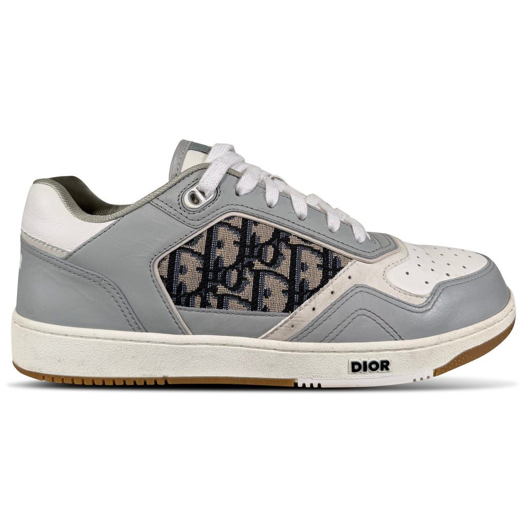 DIOR B27 SNEAKER GREY / WHITE - UK 7 (41) | PRE OWNED - Affluent ArchivesUsed HIGH END DESIGNER CLOTHING