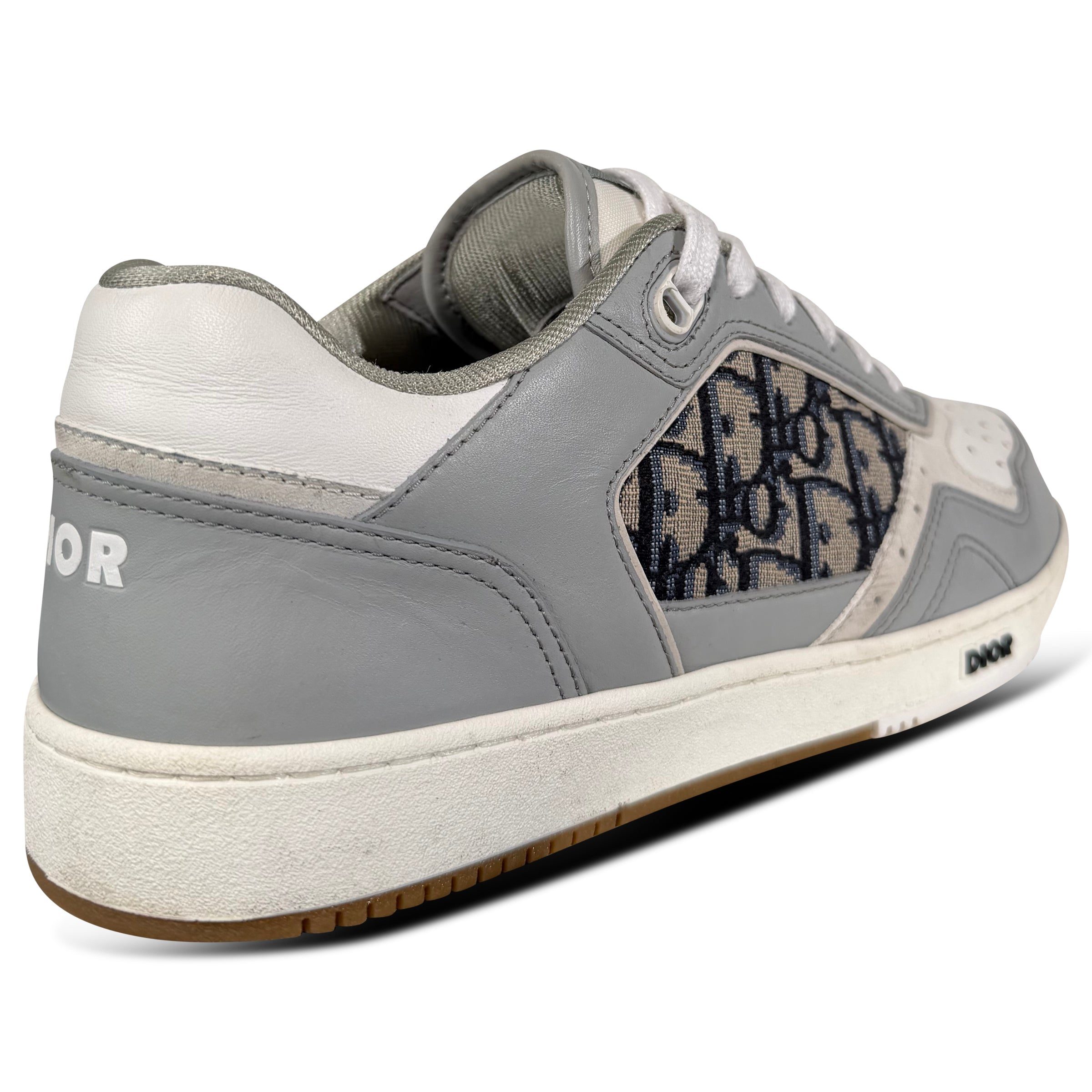 DIOR B27 SNEAKER GREY / WHITE - UK 7 (41) | PRE OWNED - Affluent ArchivesUsed HIGH END DESIGNER CLOTHING