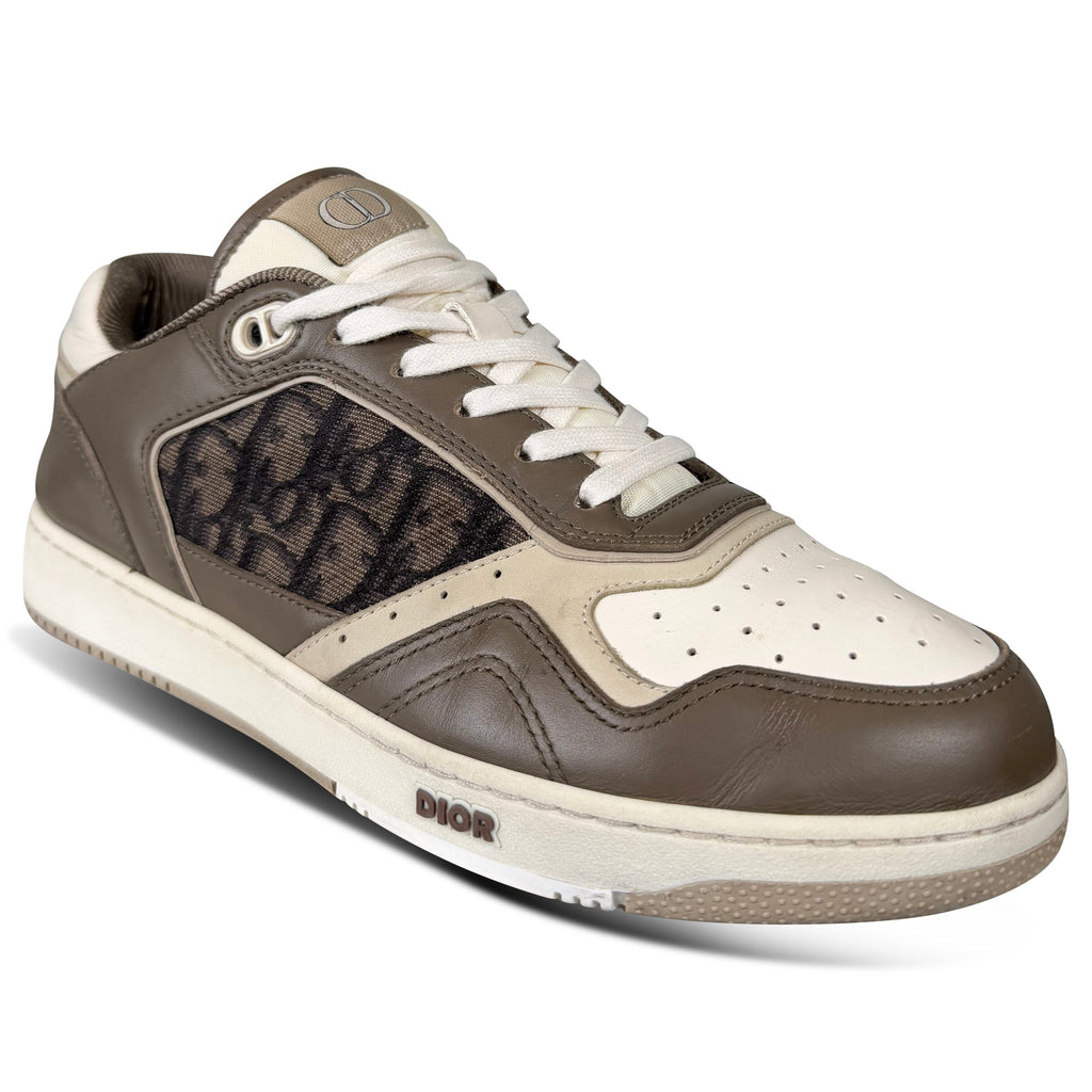 DIOR B27 SNEAKER LIGHT KHAKI TRAINER - UK 8 (42) | PRE OWNED - Affluent ArchivesUsed HIGH END DESIGNER CLOTHING