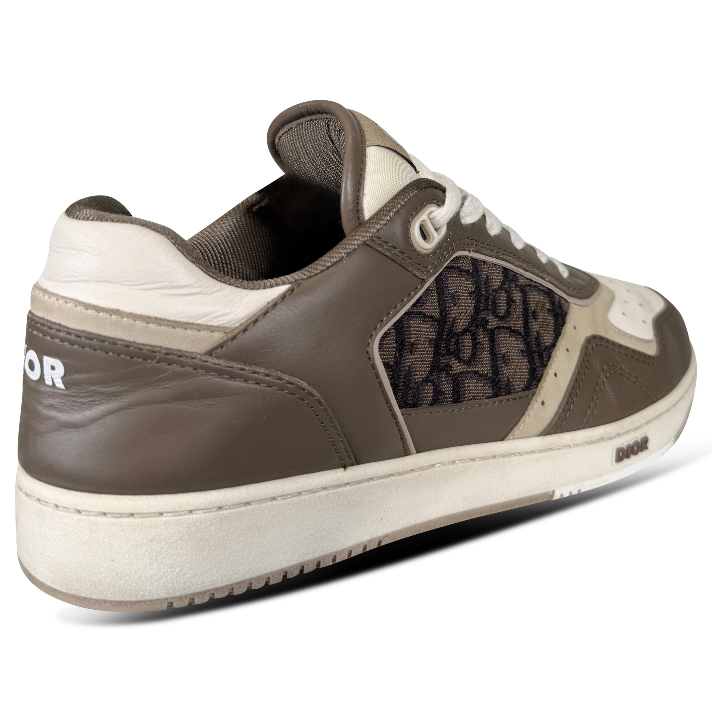 DIOR B27 SNEAKER LIGHT KHAKI TRAINER - UK 8 (42) | PRE OWNED - Affluent ArchivesUsed HIGH END DESIGNER CLOTHING