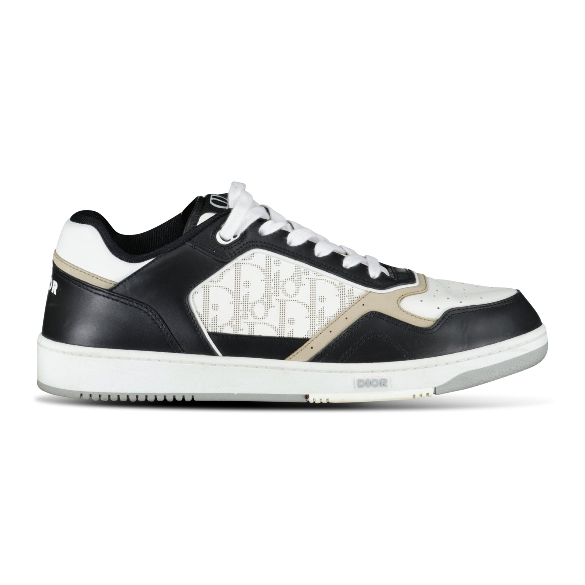 DIOR B27 SNEAKER WHITE / BLACK - UK 11 (45) - Affluent ArchivesUsed HIGH END DESIGNER CLOTHING