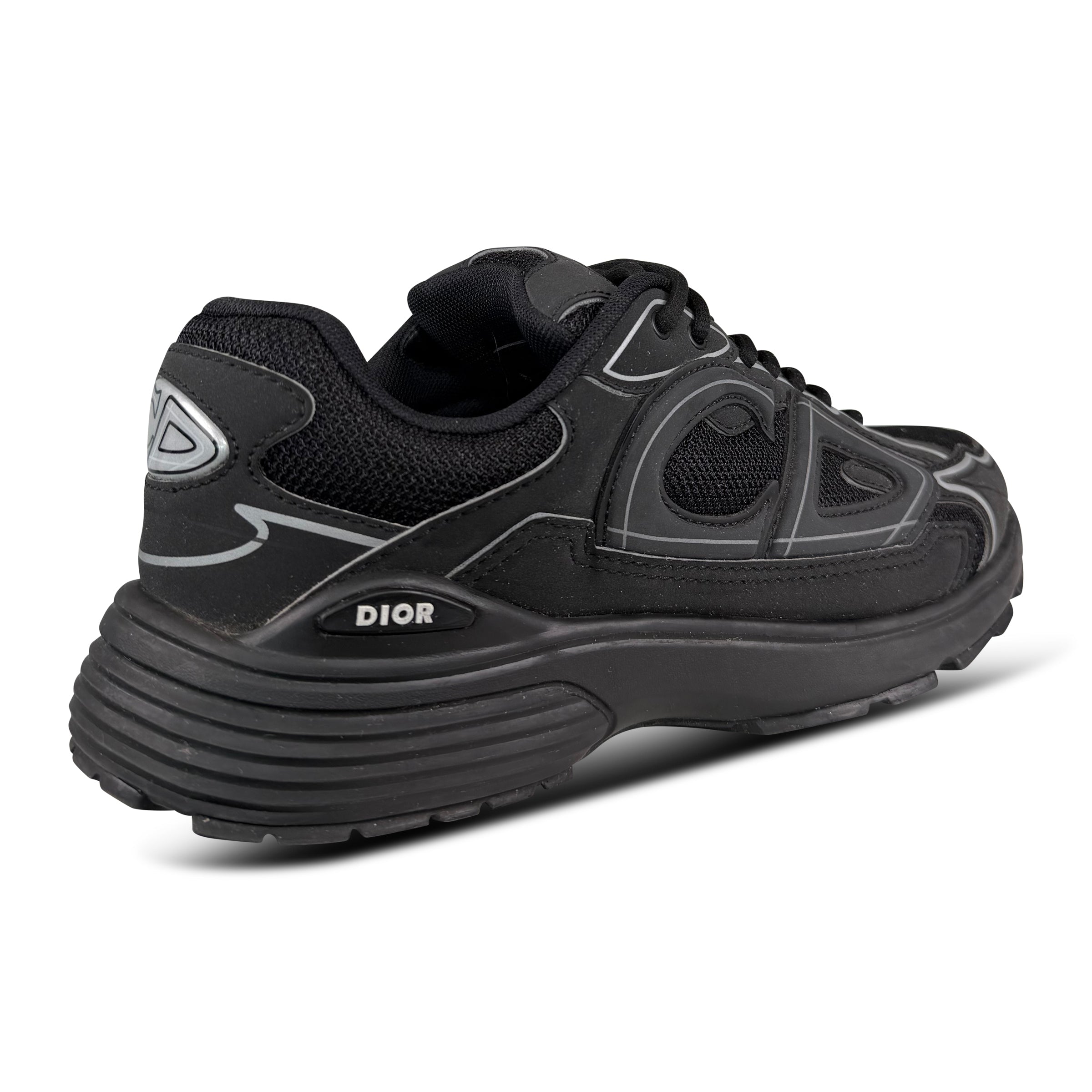 DIOR B30 BLACK - UK 7 (41) | PRE OWNED - Affluent ArchivesUsed HIGH END DESIGNER CLOTHING