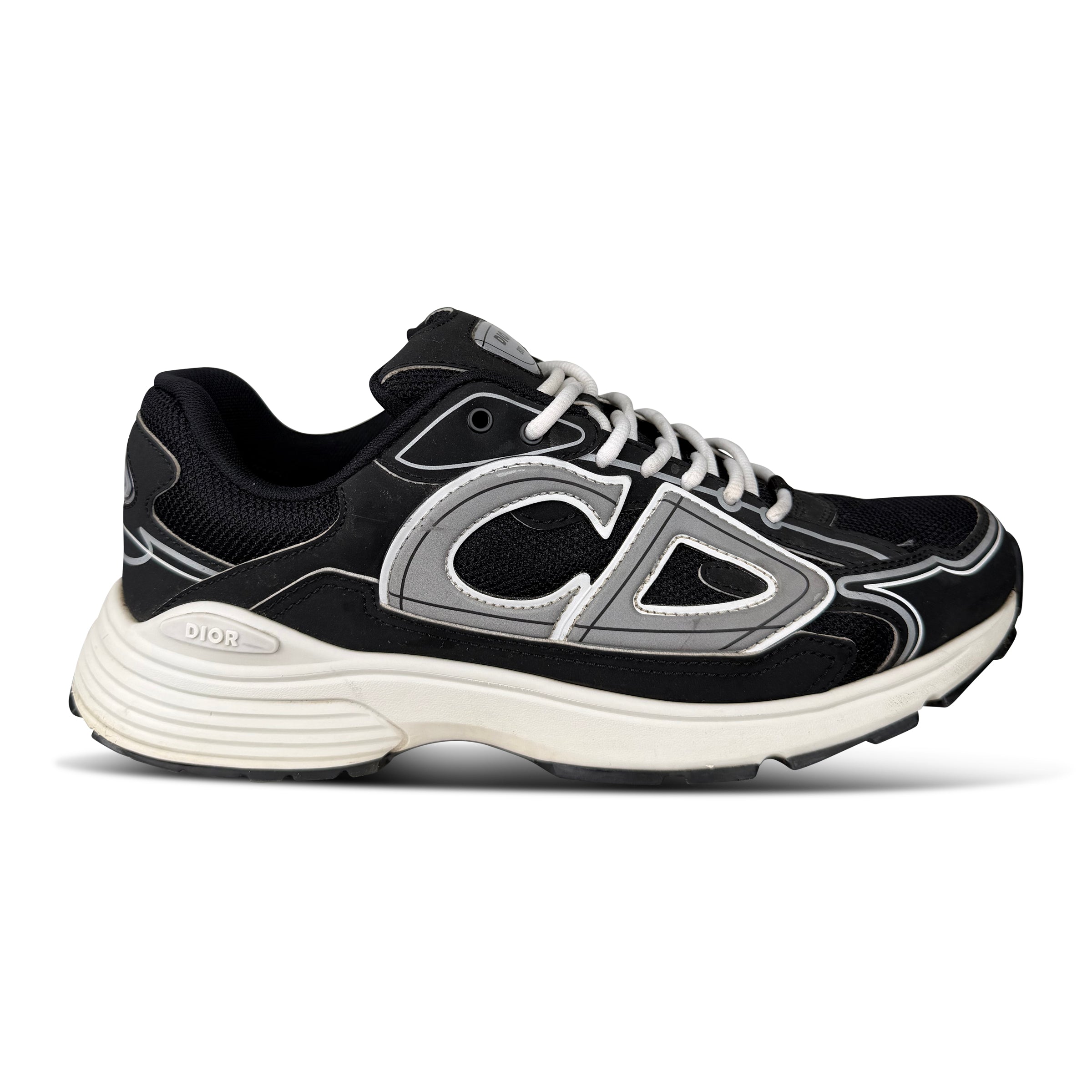 DIOR B30 BLACK / WHITE - UK 9 (43) - Affluent ArchivesUsed HIGH END DESIGNER CLOTHING