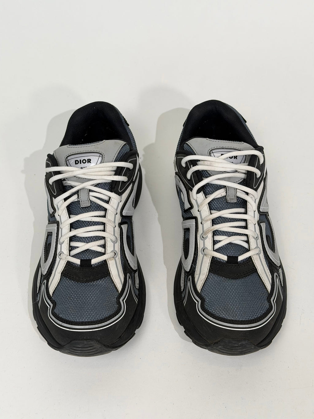 DIOR B30 BLUE/GREY - UK 10 (44) | PRE OWNED - Affluent ArchivesUsed HIGH END DESIGNER CLOTHING