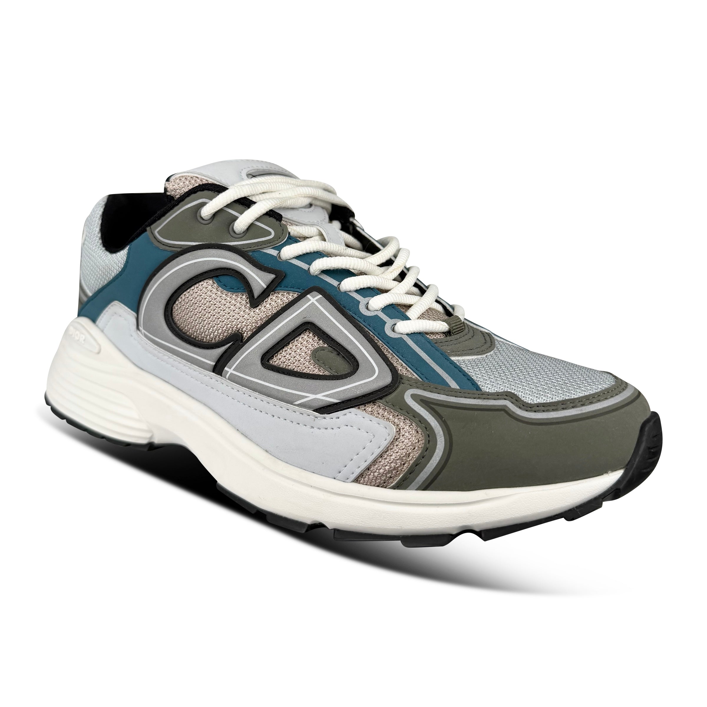 DIOR B30 GREY / TURQOISE - UK 8 (42) - Affluent ArchivesUsed HIGH END DESIGNER CLOTHING