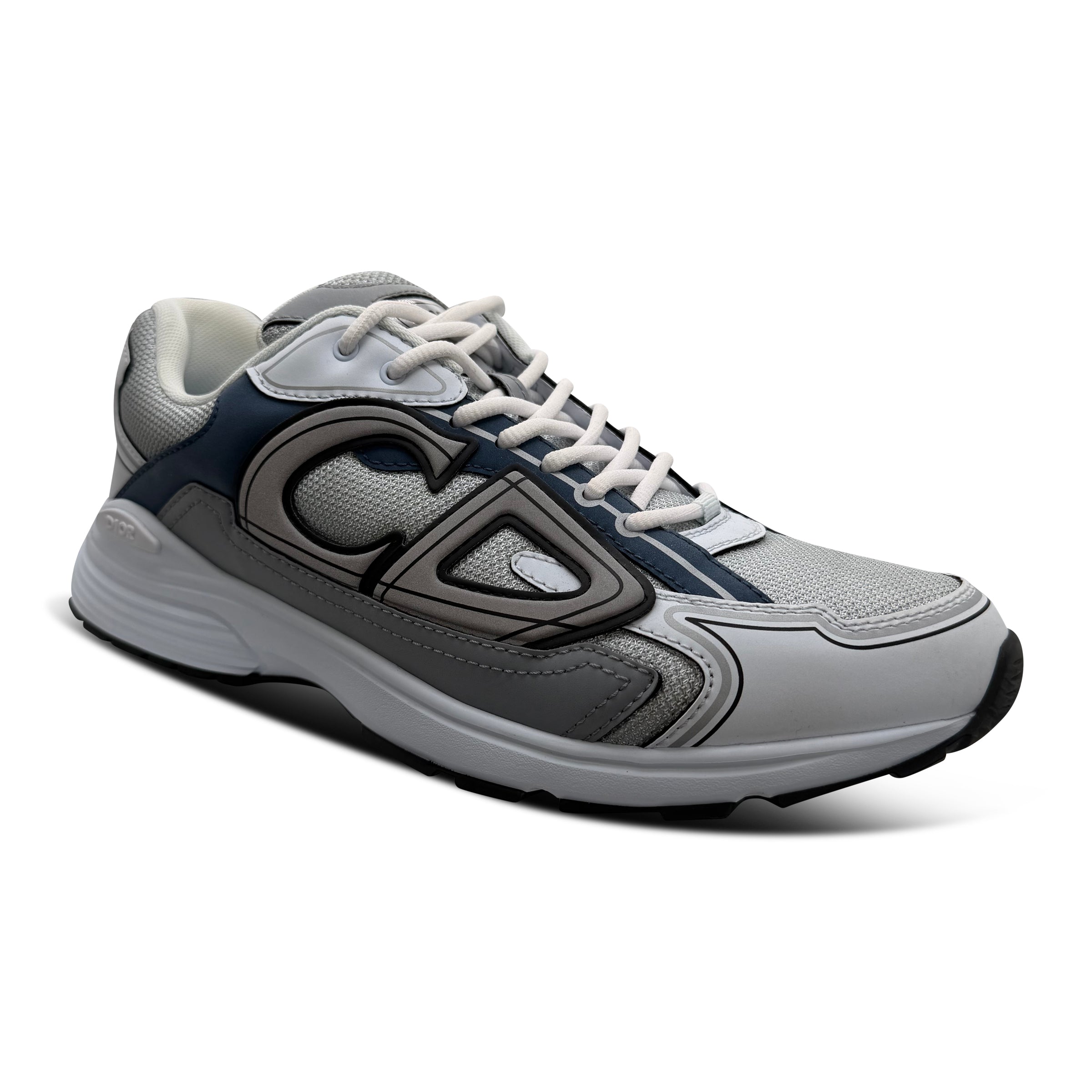 DIOR B30 LIGHT BLUE / LIGHT GREY TRAINER - UK 10 (44) - Affluent ArchivesUsed HIGH END DESIGNER CLOTHING