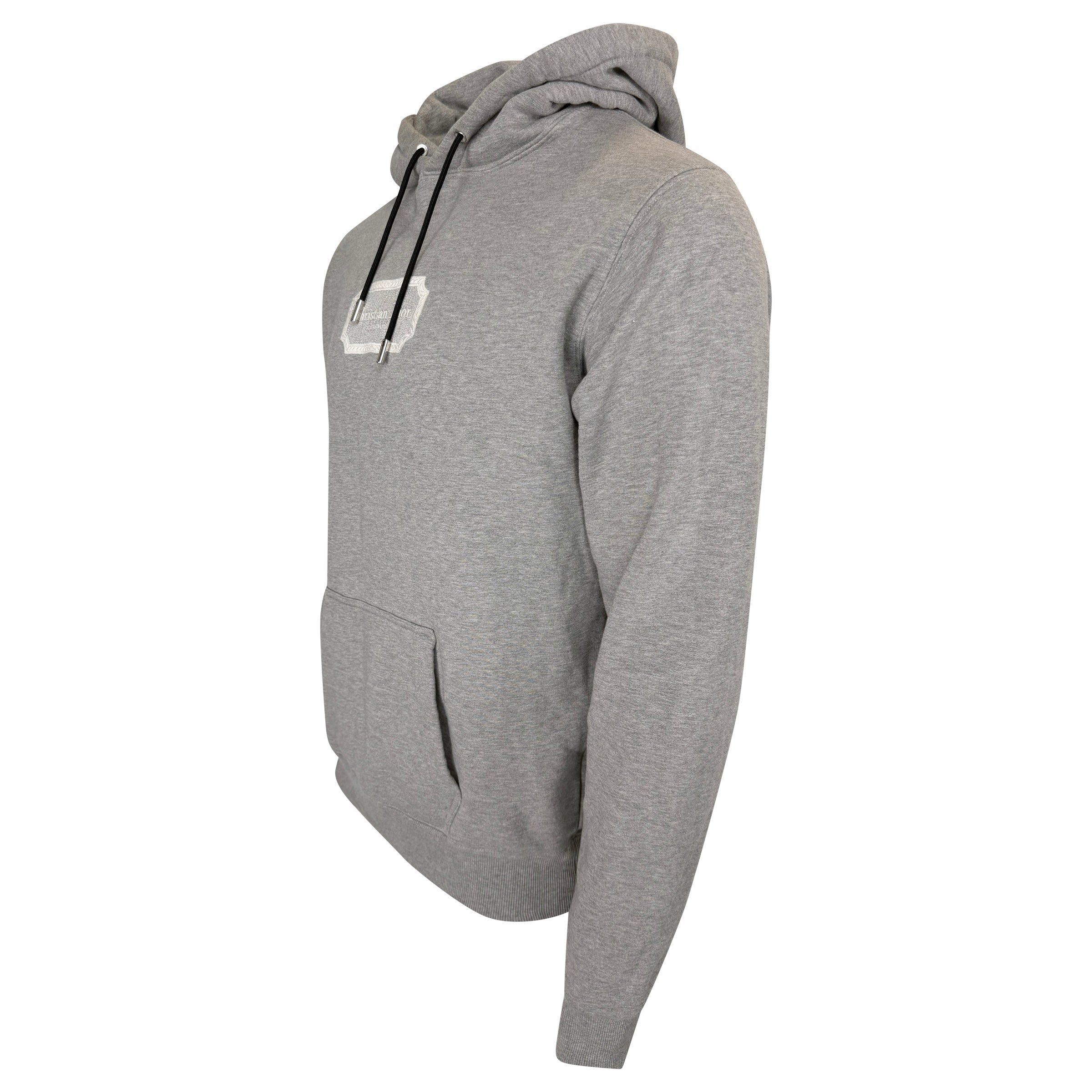 DIOR COUTURE HOODIE GREY - SMALL (Fits Large) | PRE OWNED - Affluent ArchivesUsed HIGH END DESIGNER CLOTHING