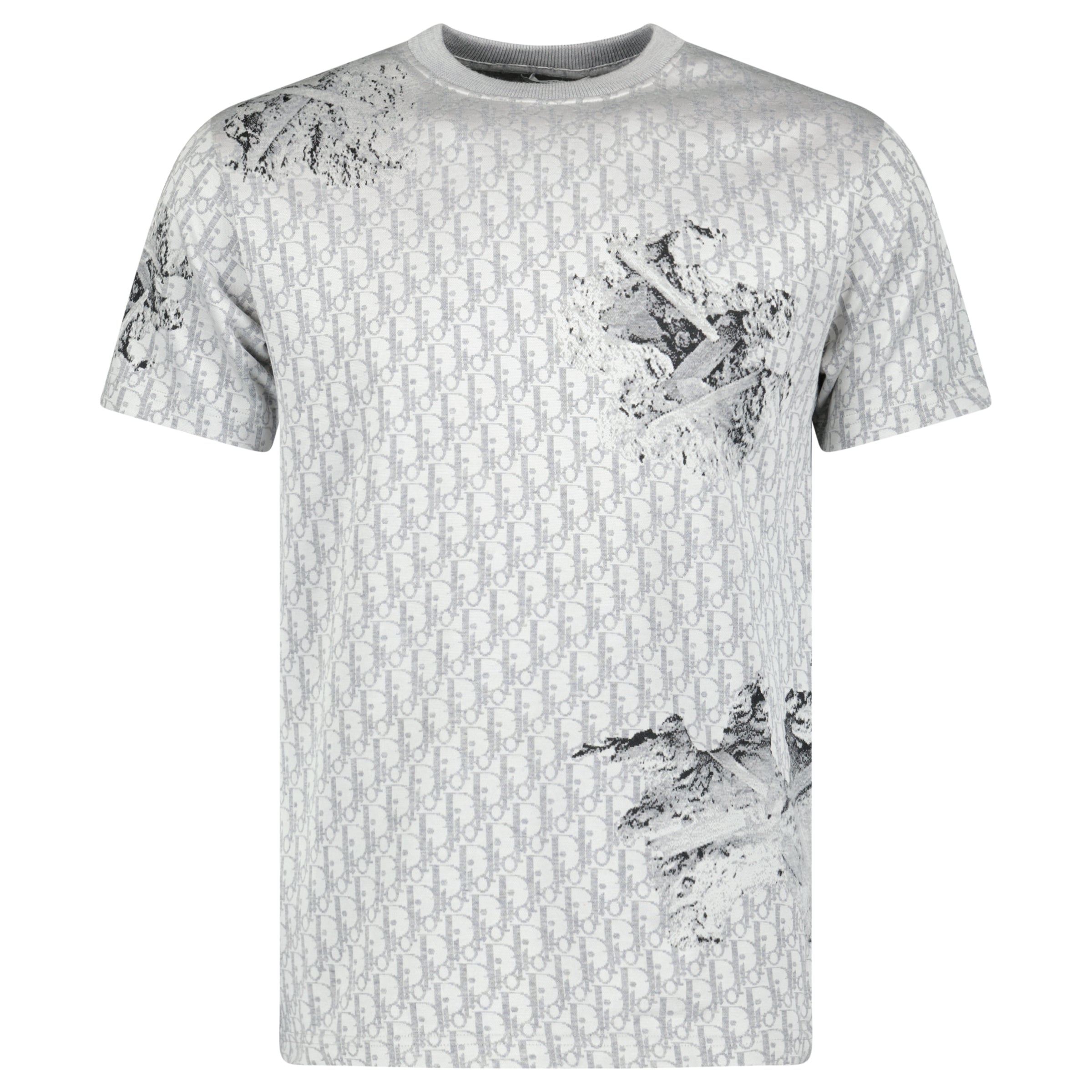 DIOR DANIEL ARSHAM OBLIQUE T SHIRT - SMALL (Fits M) - Affluent ArchivesUsed HIGH END DESIGNER CLOTHING