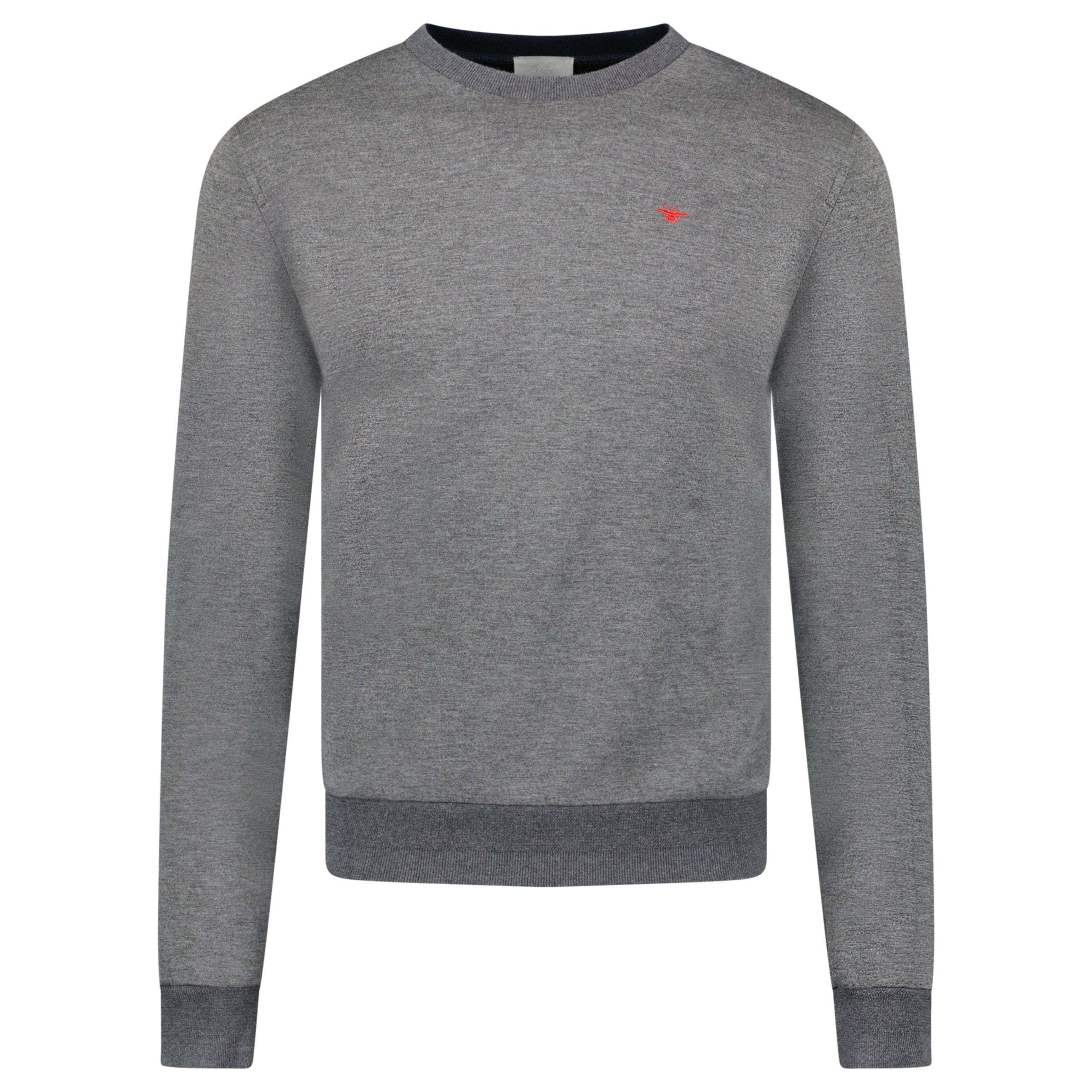 DIOR GREY SWEATSHIRT - XS - Affluent ArchivesUsed HIGH END DESIGNER CLOTHING