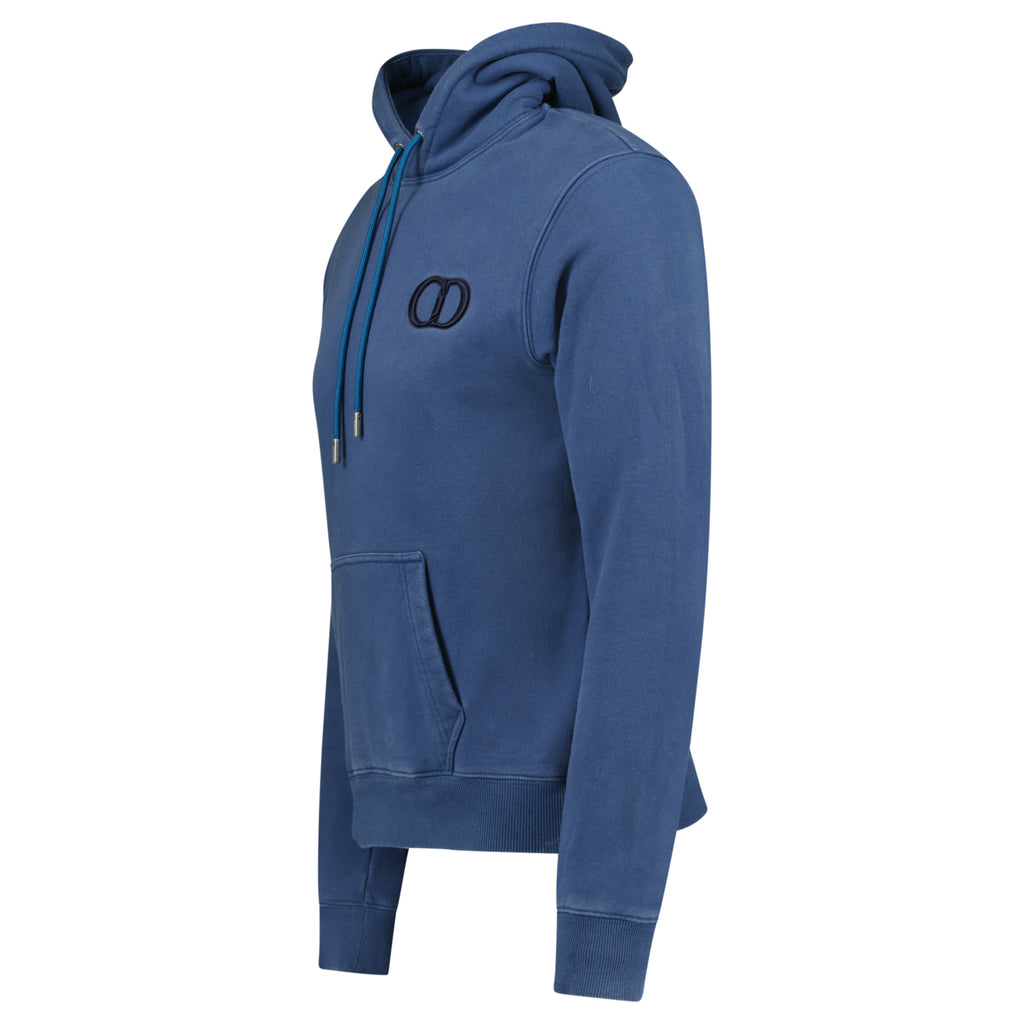 DIOR ICON BLUE HOODIE - SMALL - Affluent ArchivesUsed HIGH END DESIGNER CLOTHING
