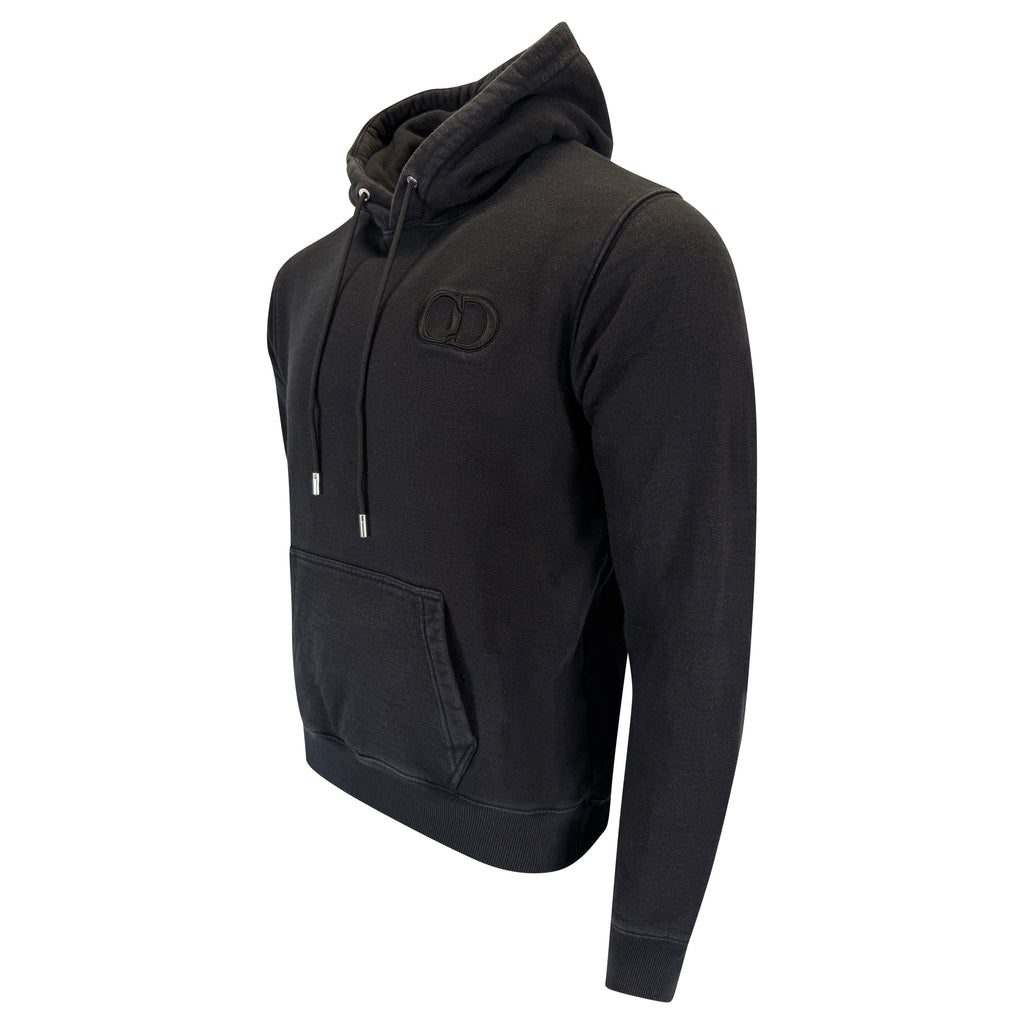 DIOR ICON HOODIE BLACK - LARGE (Fits Medium) | PRE OWNED - Affluent ArchivesUsed HIGH END DESIGNER CLOTHING