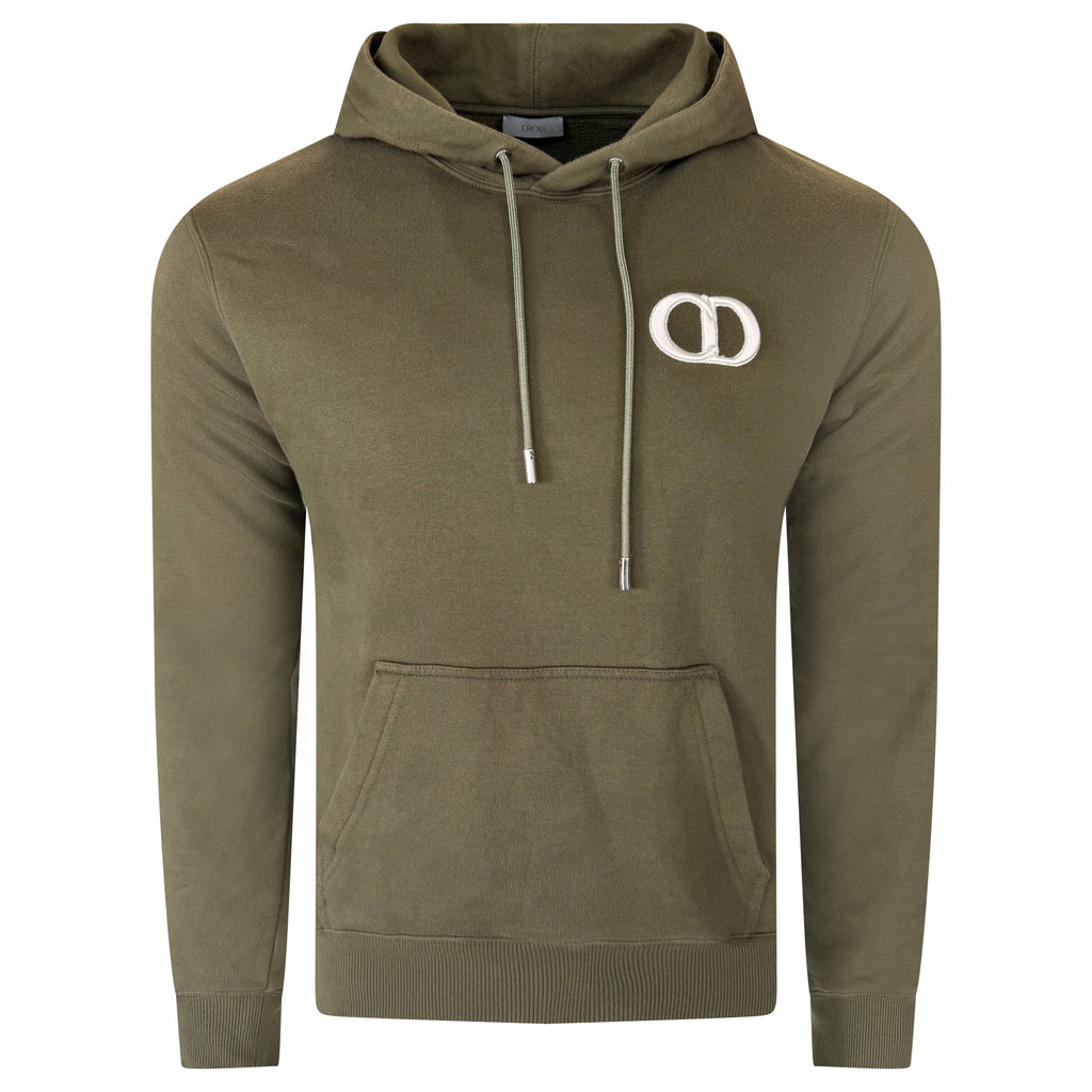 DIOR ICON HOODIE BROWN - MEDIUM | PRE OWNED - Affluent ArchivesUsed HIGH END DESIGNER CLOTHING