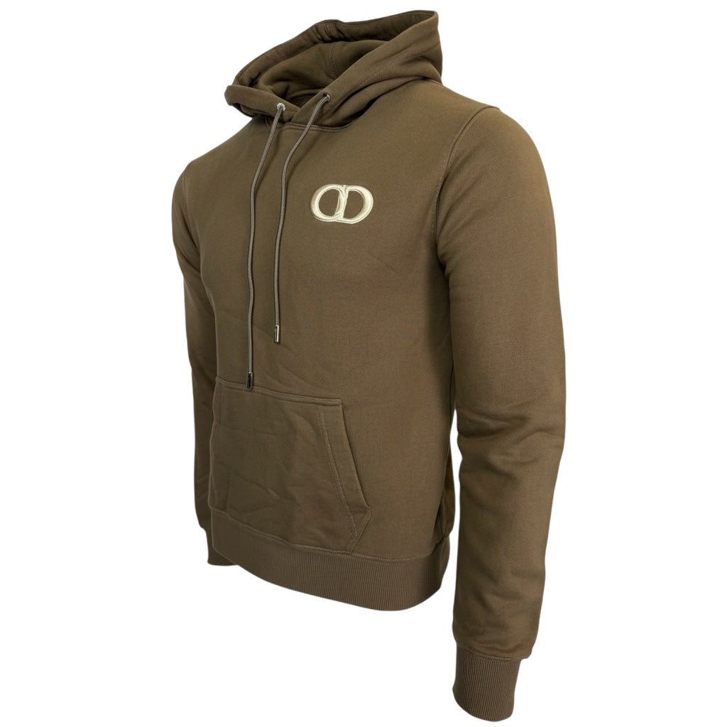 DIOR ICON HOODIE BROWN - SMALL - Affluent ArchivesUsed HIGH END DESIGNER CLOTHING