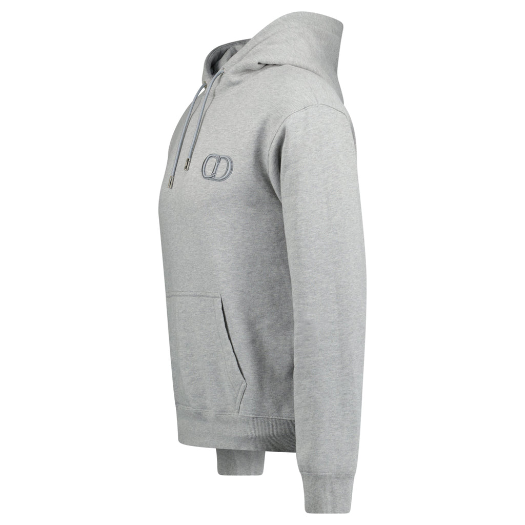 DIOR ICON HOODIE GREY - XL (Fits M) - Affluent ArchivesUsed HIGH END DESIGNER CLOTHING