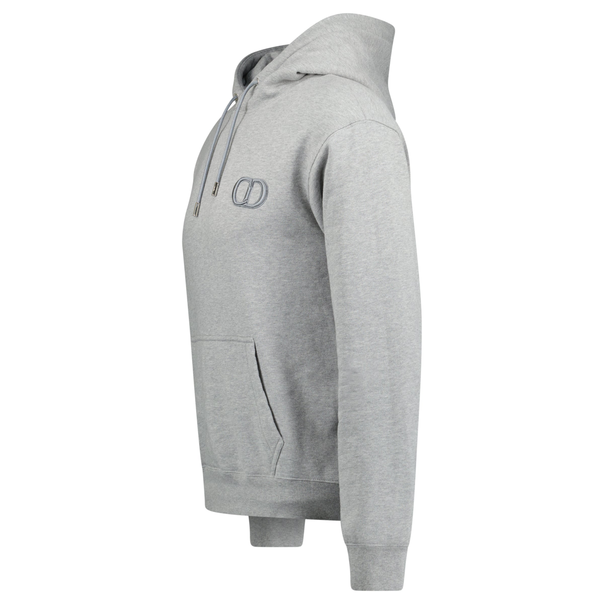 DIOR ICON HOODIE GREY - XL (Fits M) - Affluent ArchivesUsed HIGH END DESIGNER CLOTHING