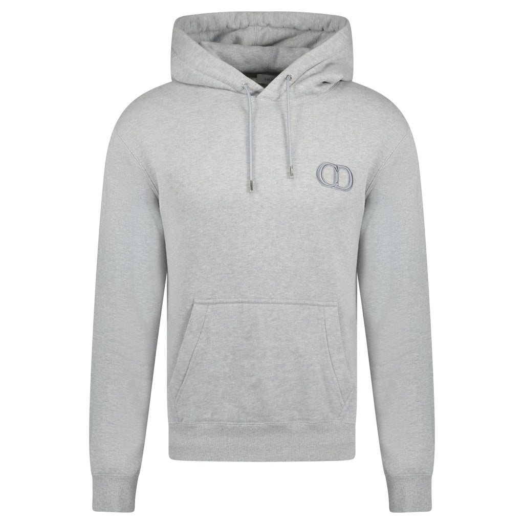 DIOR ICON HOODIE GREY - XL (Fits M) - Affluent ArchivesUsed HIGH END DESIGNER CLOTHING