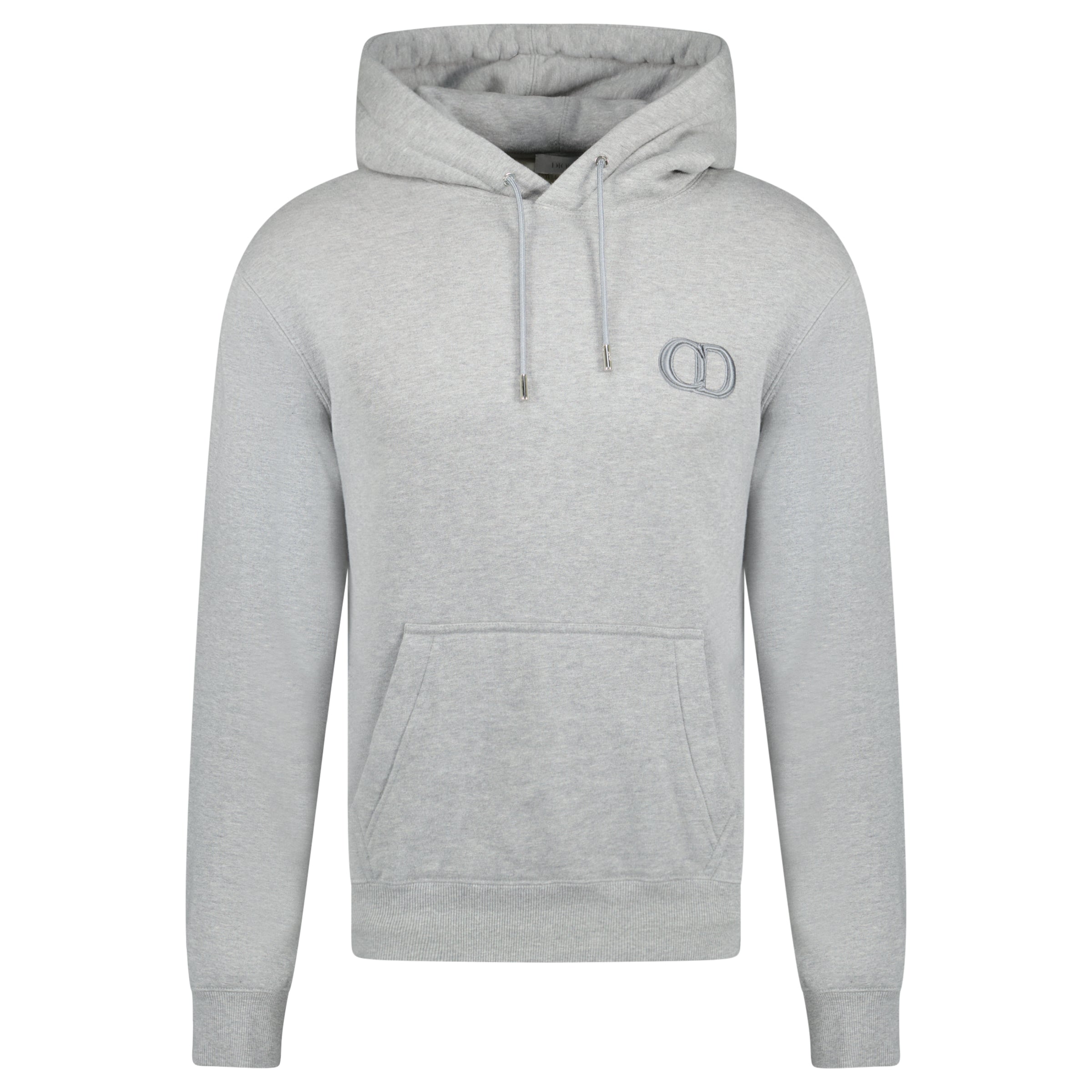 DIOR ICON HOODIE GREY - XL (Fits M) - Affluent ArchivesUsed HIGH END DESIGNER CLOTHING