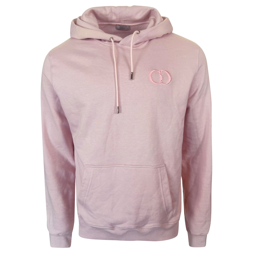 DIOR ICON HOODIE PINK - XXL (Fits XL) | PRE OWNED - Affluent ArchivesUsed HIGH END DESIGNER CLOTHING
