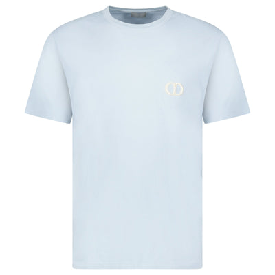 DIOR ICON T SHIRT LIGHT BLUE - XL - Affluent ArchivesUsed HIGH END DESIGNER CLOTHING