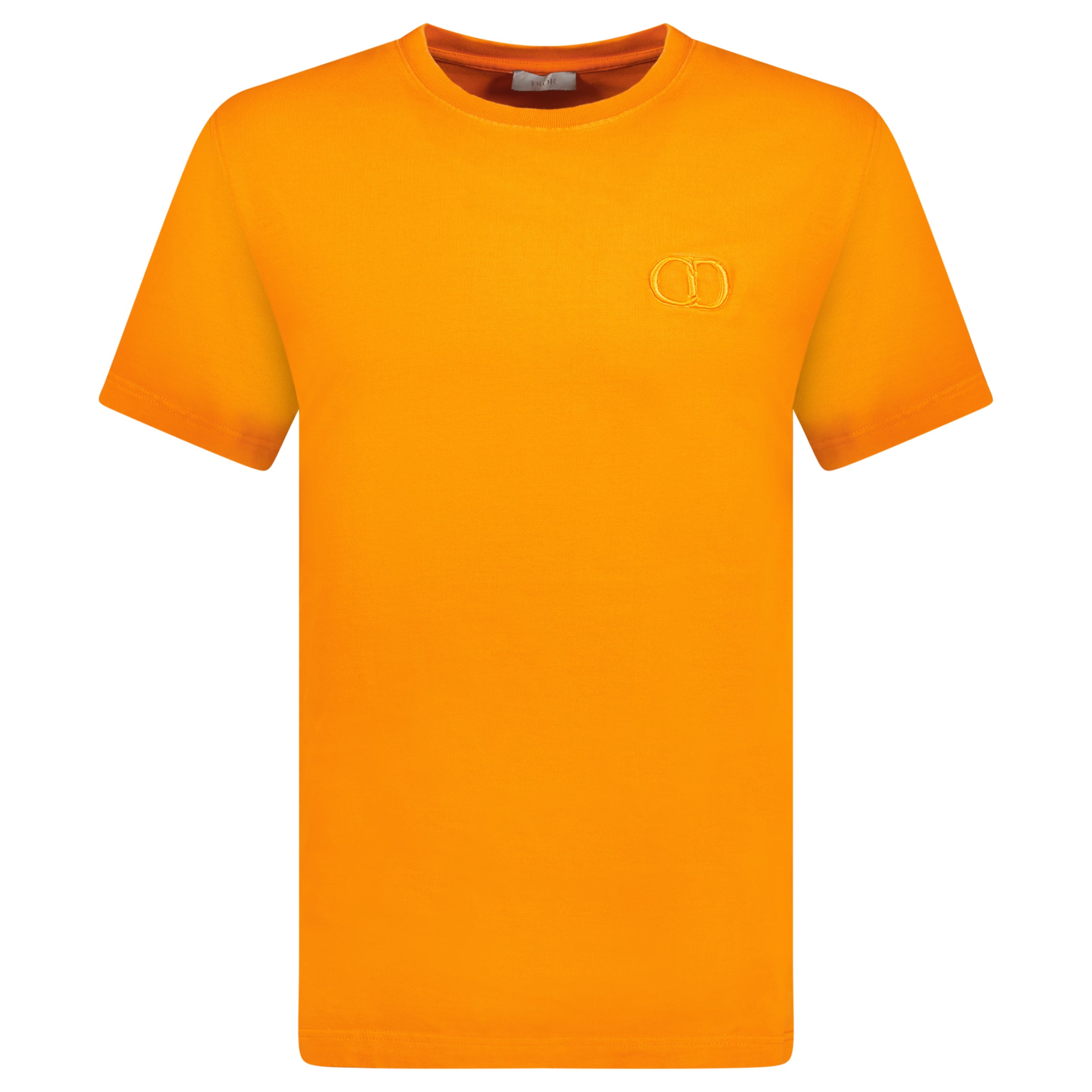 DIOR ICON T SHIRT ORANGE - MEDIUM (Fits M/L) - Affluent ArchivesUsed HIGH END DESIGNER CLOTHING