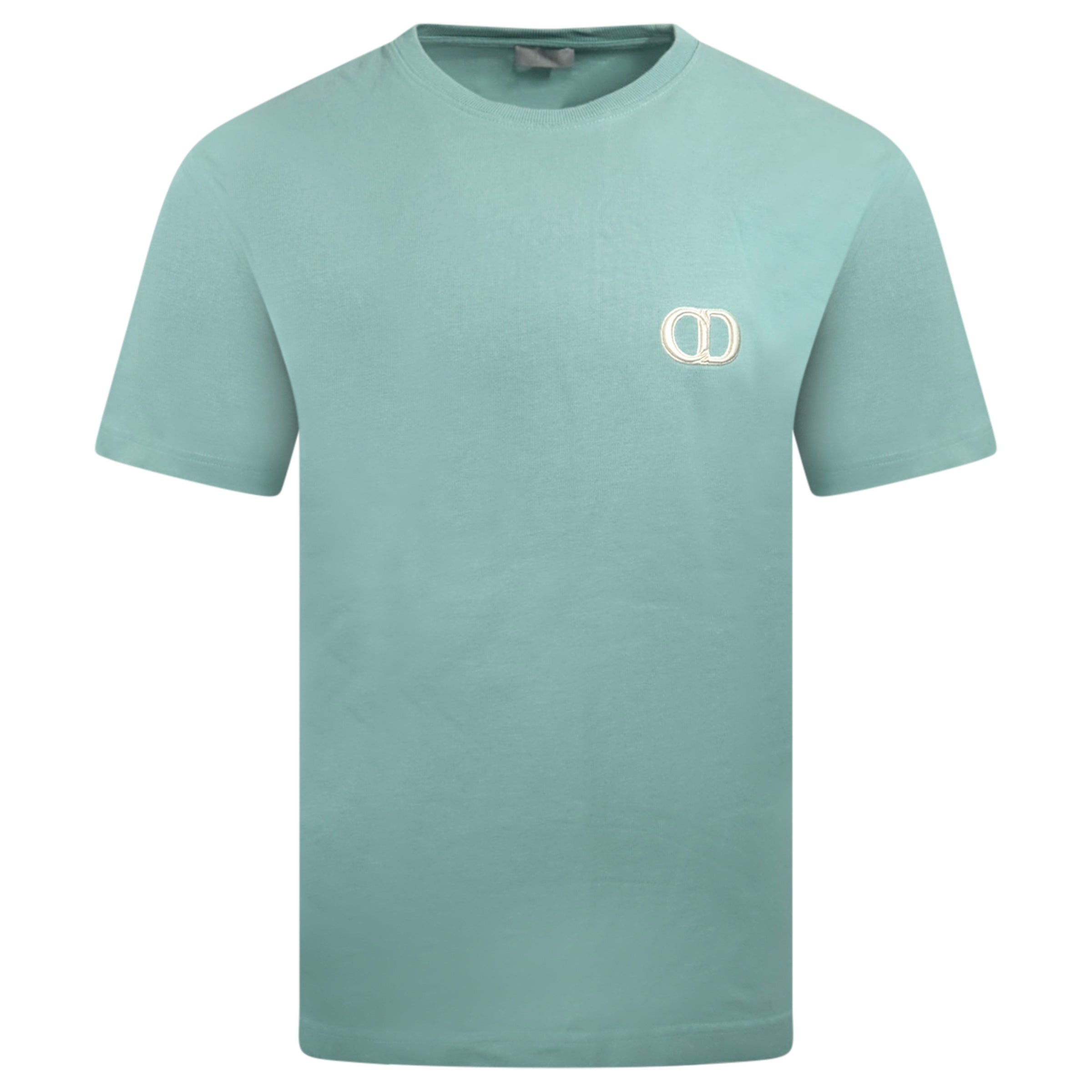 DIOR ICON T SHIRT TURQOISE - LARGE | PRE OWNED - Affluent ArchivesUsed HIGH END DESIGNER CLOTHING
