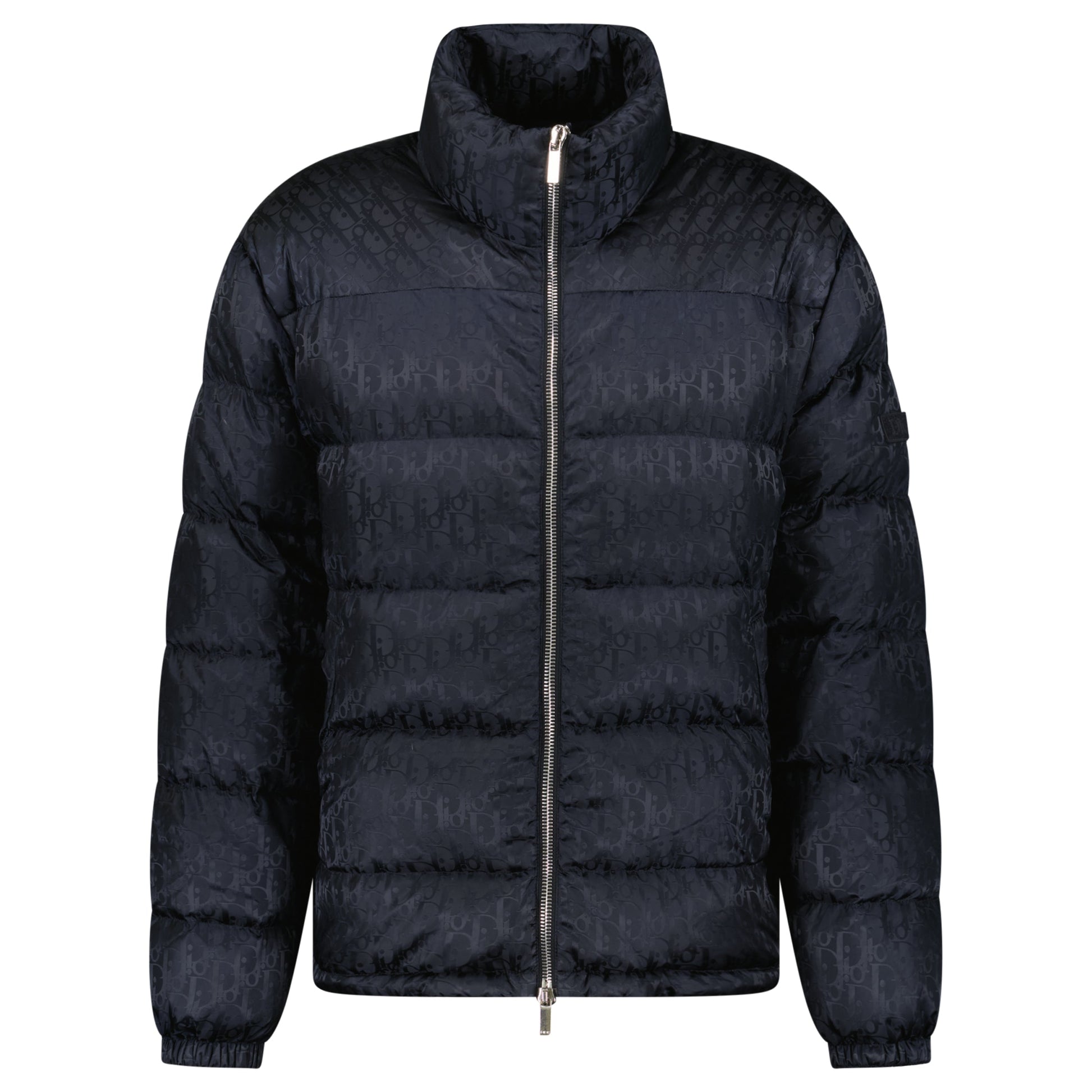 DIOR JACQUARD OBLIQUE COAT NAVY - 3XL (Fits XXL) - Affluent ArchivesUsed HIGH END DESIGNER CLOTHING