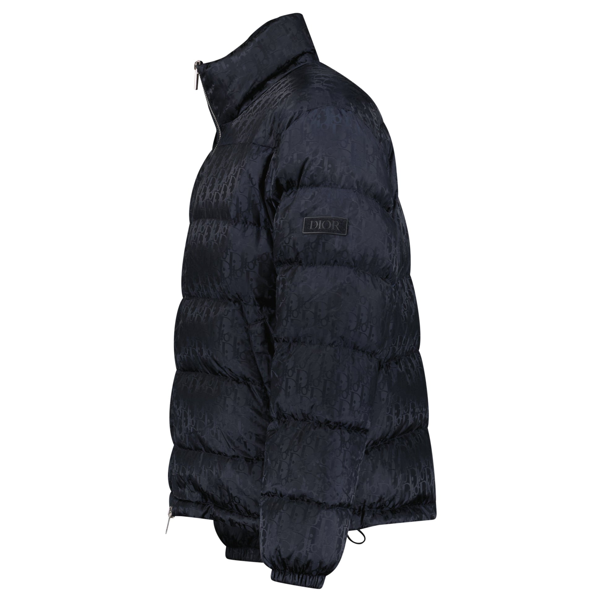DIOR JACQUARD OBLIQUE COAT NAVY - 3XL (Fits XXL) - Affluent ArchivesUsed HIGH END DESIGNER CLOTHING