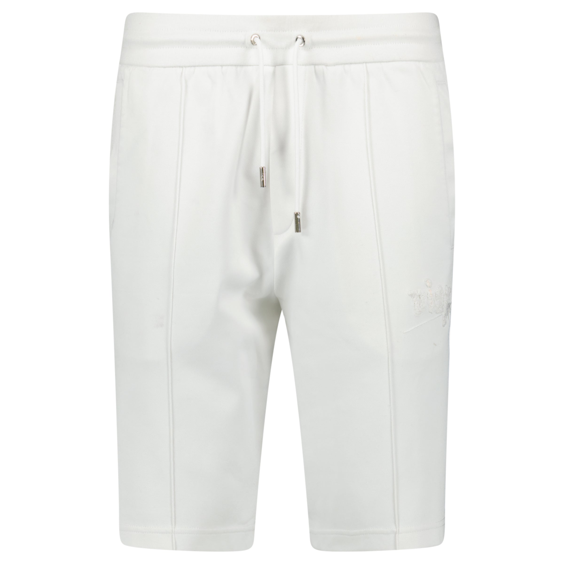 DIOR LOGO WHITE TRACK SHORTS - LARGE - Affluent ArchivesUsed HIGH END DESIGNER CLOTHING