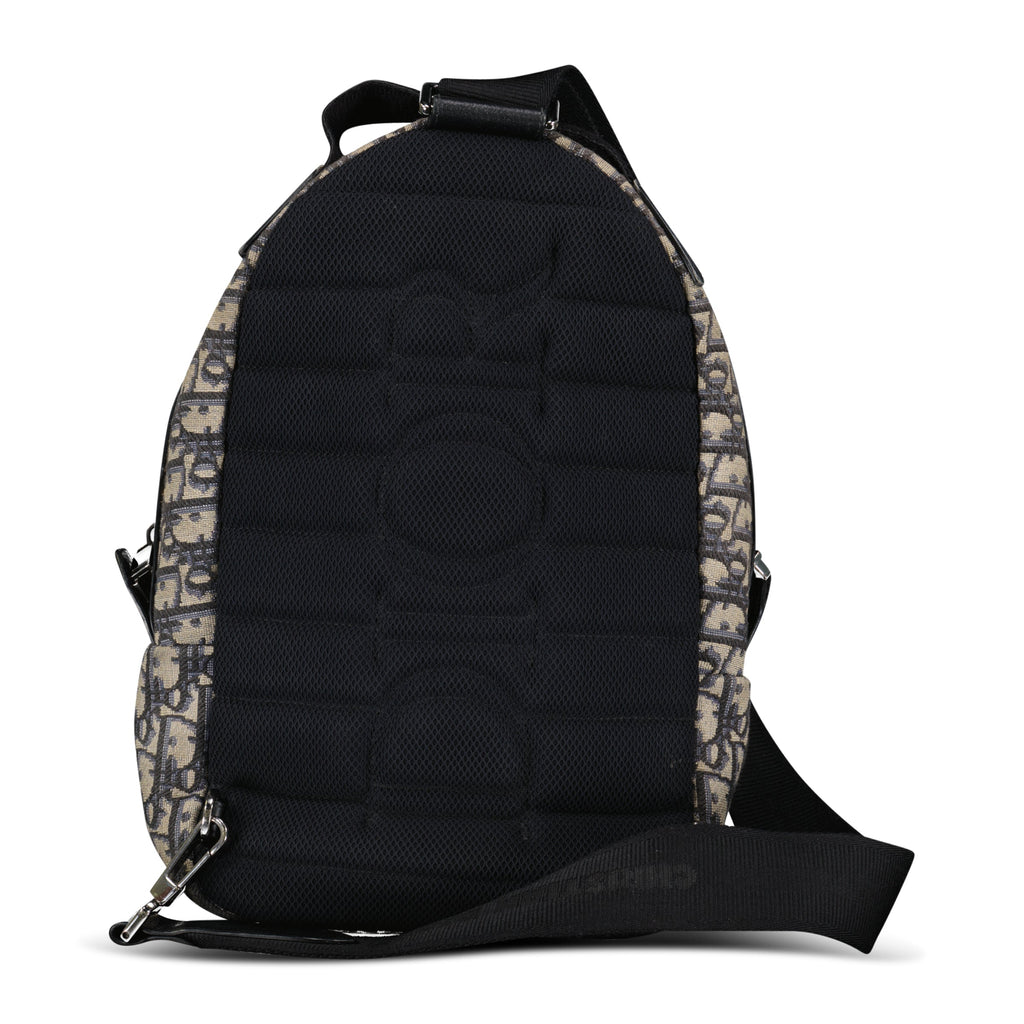 DIOR OBLIQUE JAQCUARD SLING BAG - Affluent ArchivesUsed HIGH END DESIGNER CLOTHING