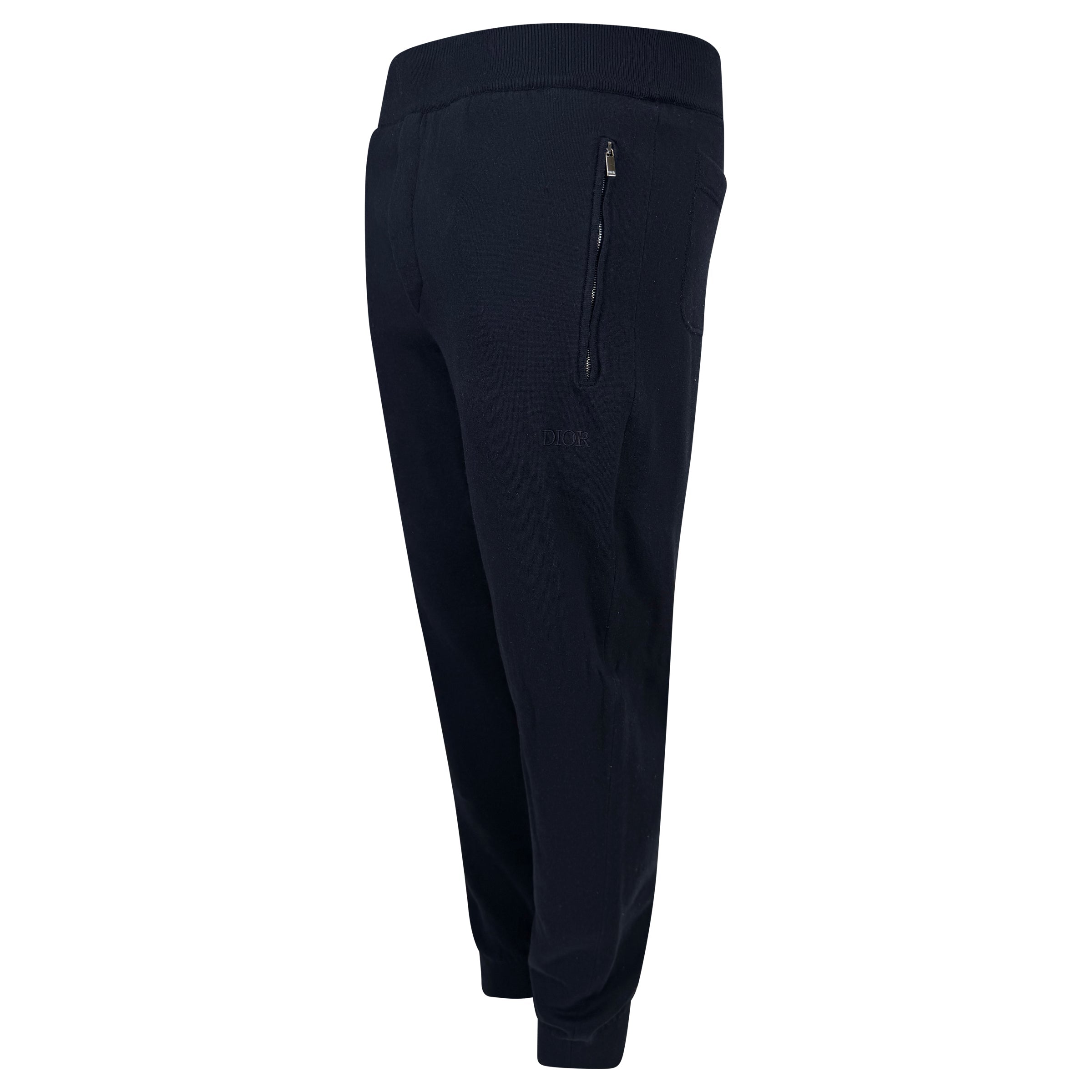 DIOR OBLIQUE NAVY TRACKSUIT - XL & L - Affluent ArchivesUsed HIGH END DESIGNER CLOTHING