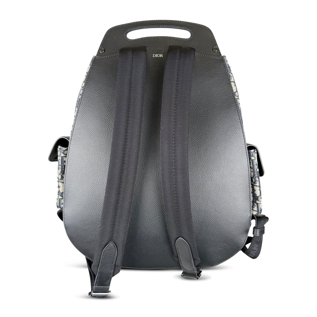 DIOR OBLIQUE OBLIQUE SADDLE RUCKSACK - Affluent ArchivesUsed HIGH END DESIGNER CLOTHING