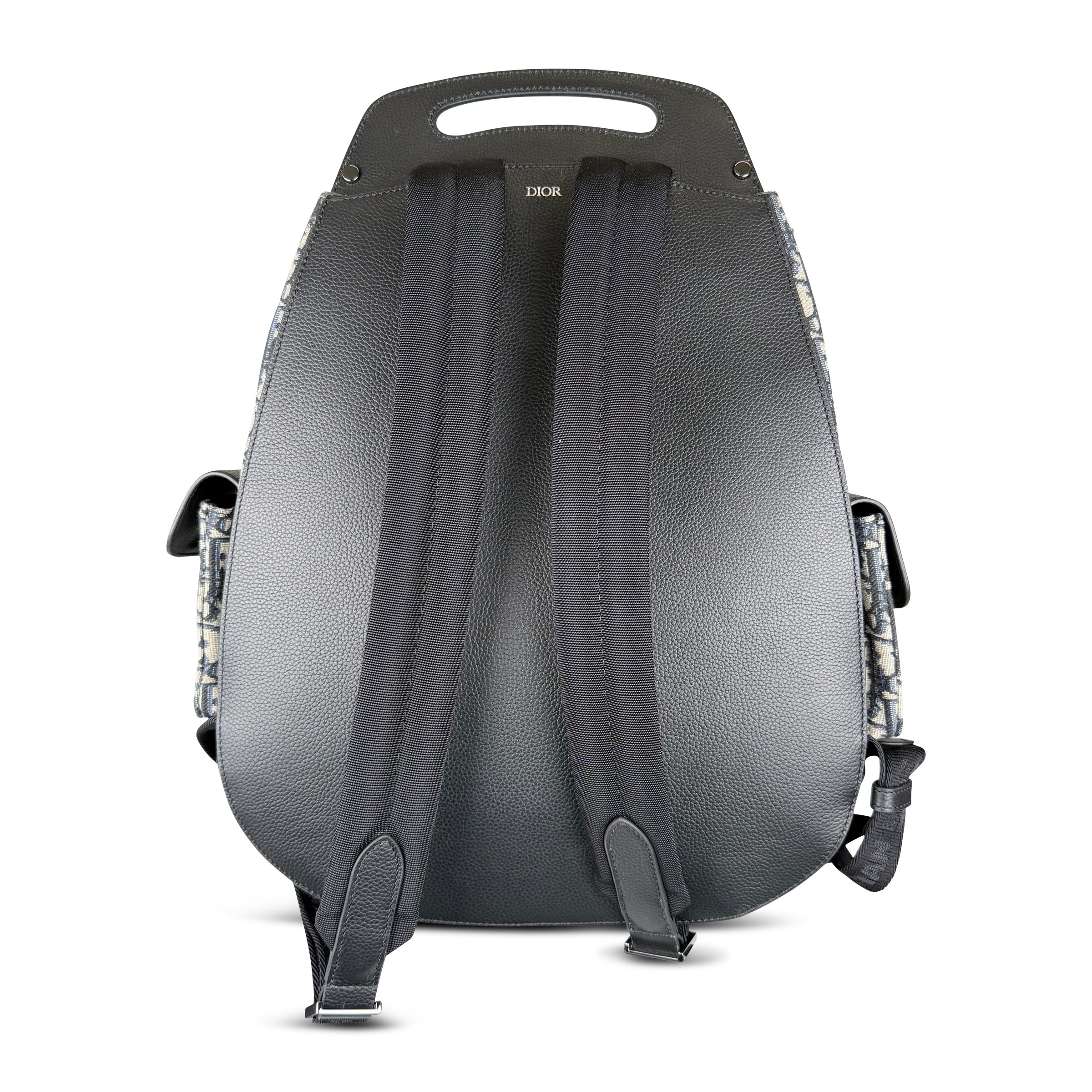 DIOR OBLIQUE OBLIQUE SADDLE RUCKSACK - Affluent ArchivesUsed HIGH END DESIGNER CLOTHING