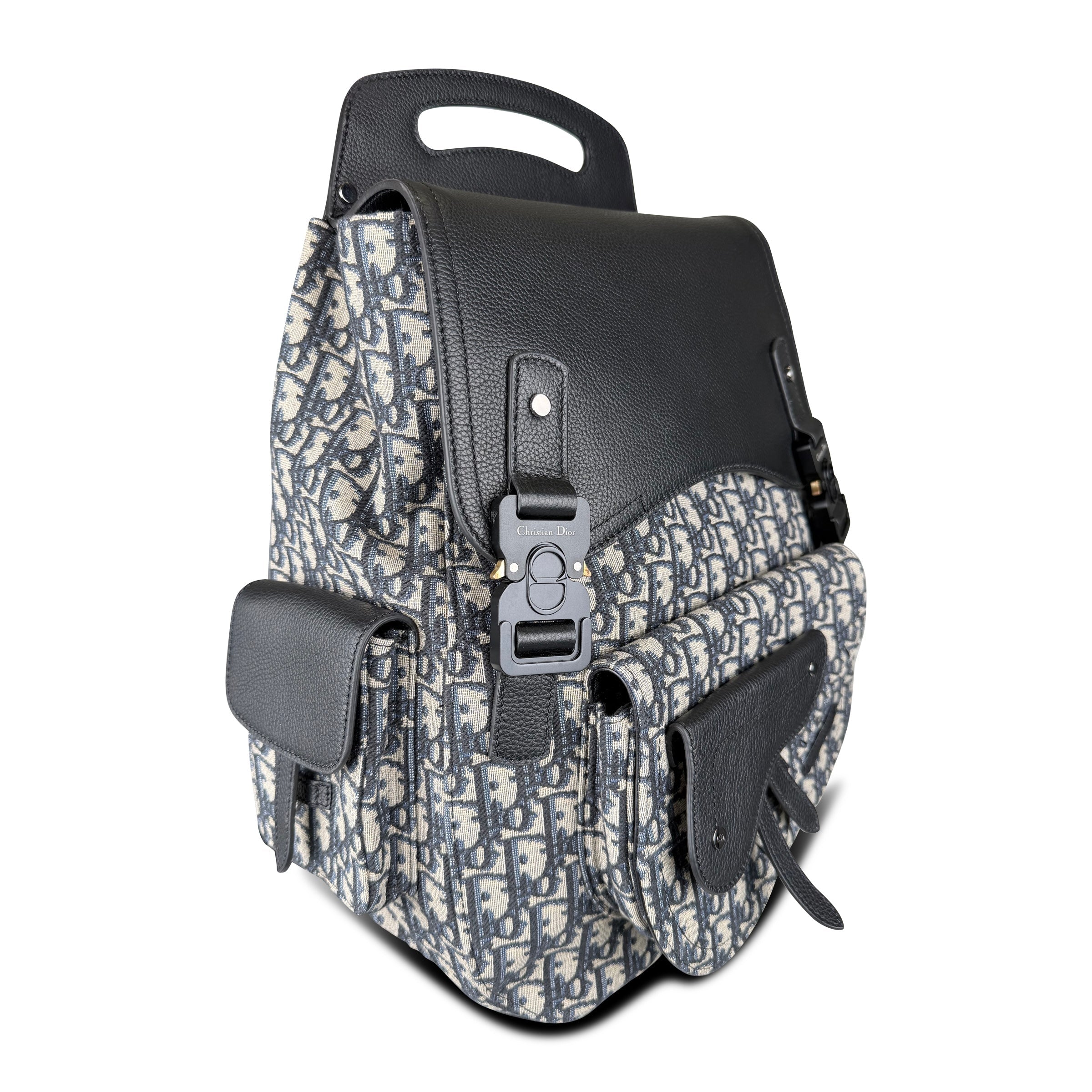 DIOR OBLIQUE OBLIQUE SADDLE RUCKSACK - Affluent ArchivesUsed HIGH END DESIGNER CLOTHING