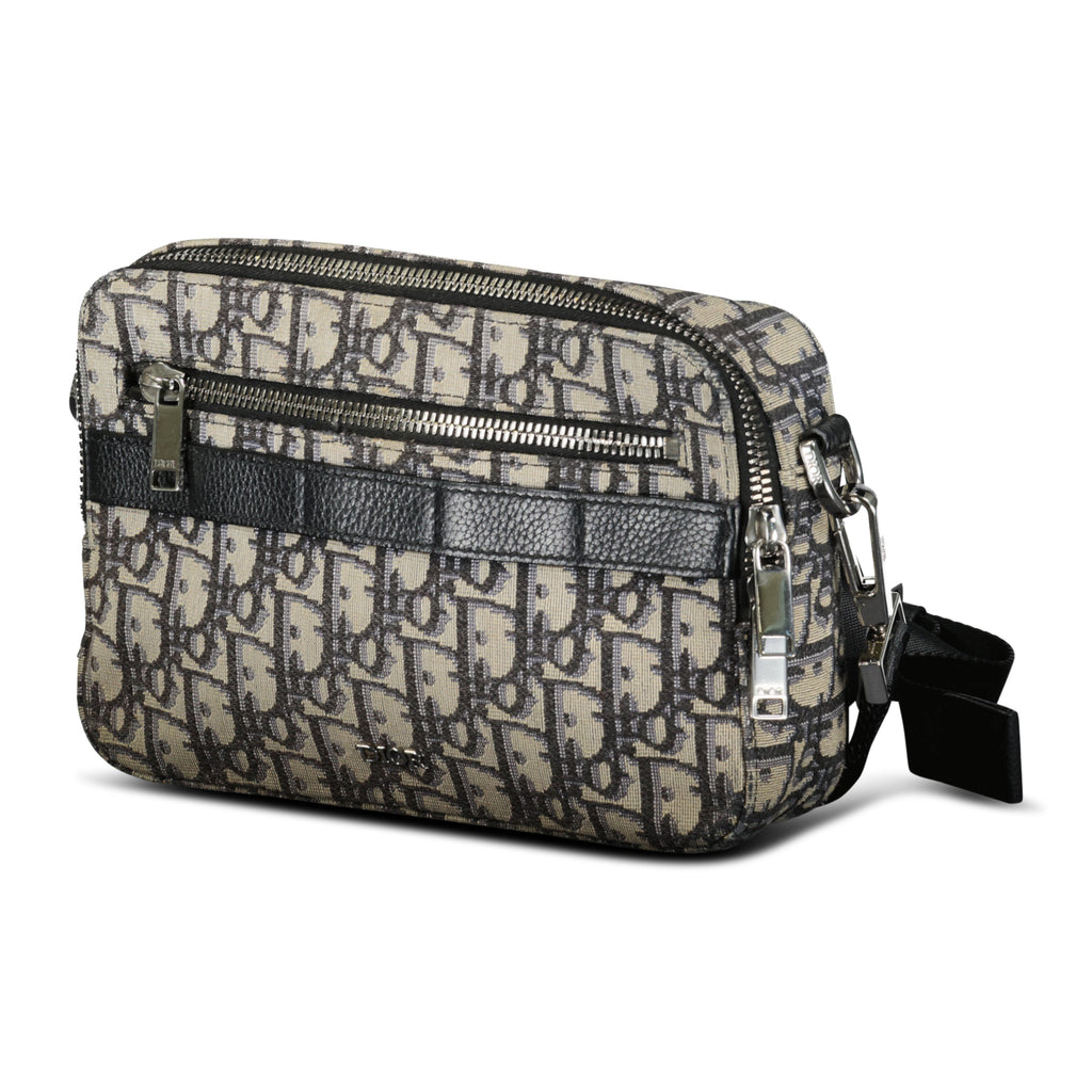 DIOR OBLIQUE SAFARI MESSENGER BAG - Affluent ArchivesUsed HIGH END DESIGNER CLOTHING