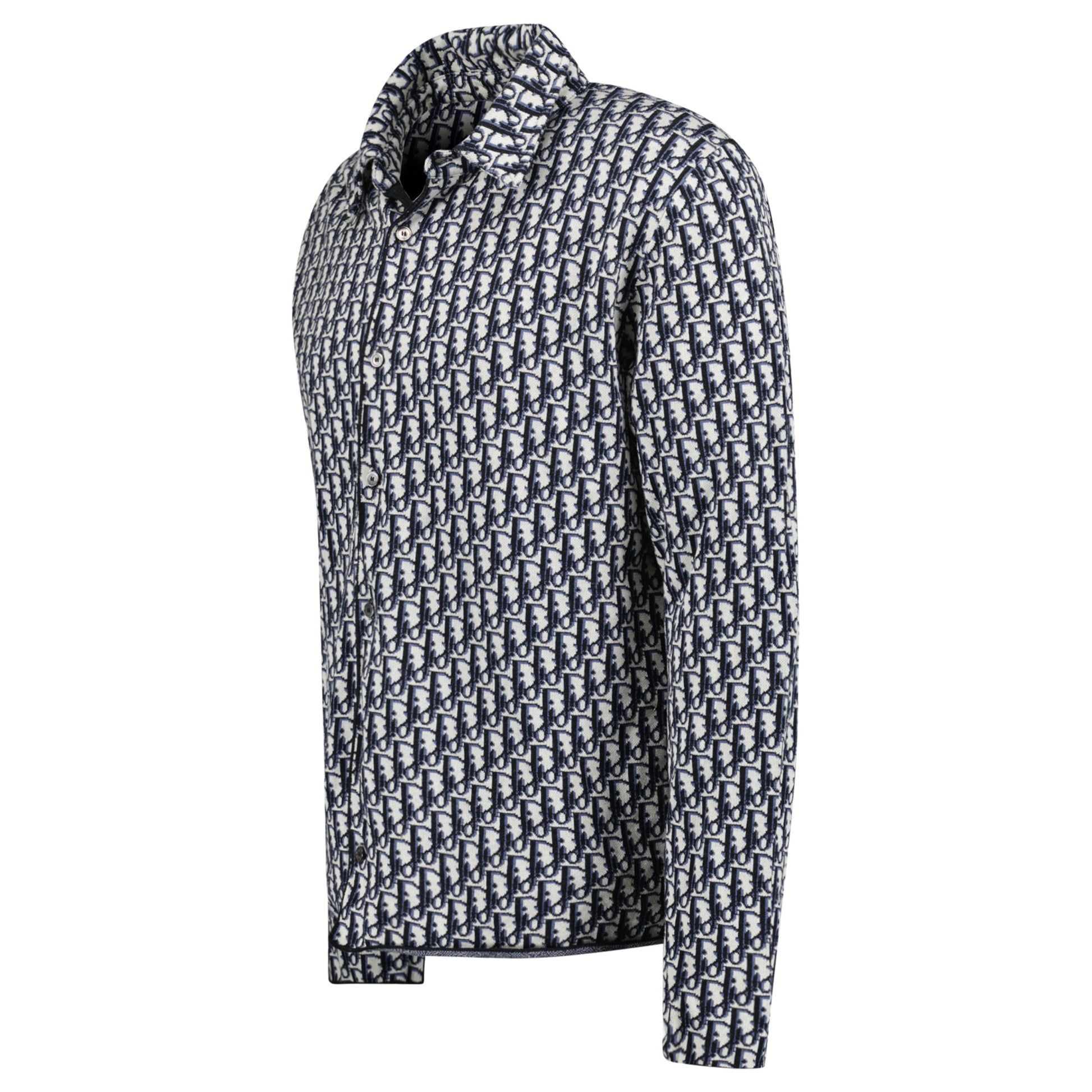 DIOR OBLIQUE SHIRT - MEDIUM - Affluent ArchivesUsed HIGH END DESIGNER CLOTHING