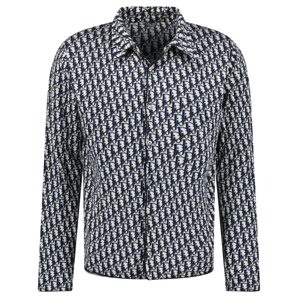 DIOR OBLIQUE SHIRT - MEDIUM - Affluent ArchivesUsed HIGH END DESIGNER CLOTHING