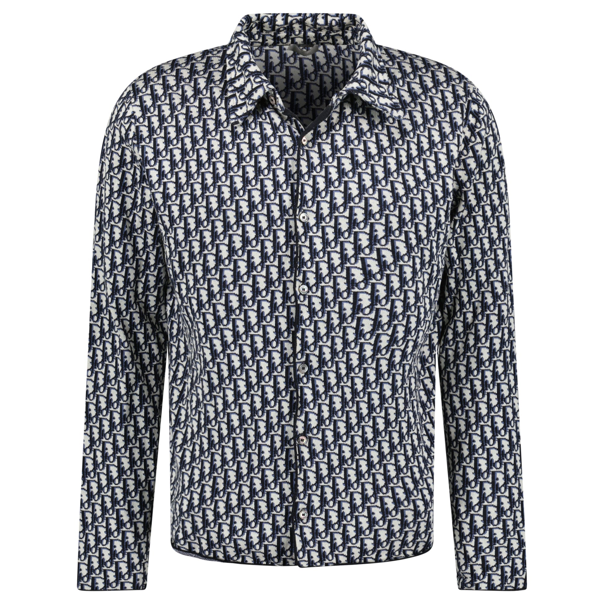 DIOR OBLIQUE SHIRT - MEDIUM - Affluent ArchivesUsed HIGH END DESIGNER CLOTHING