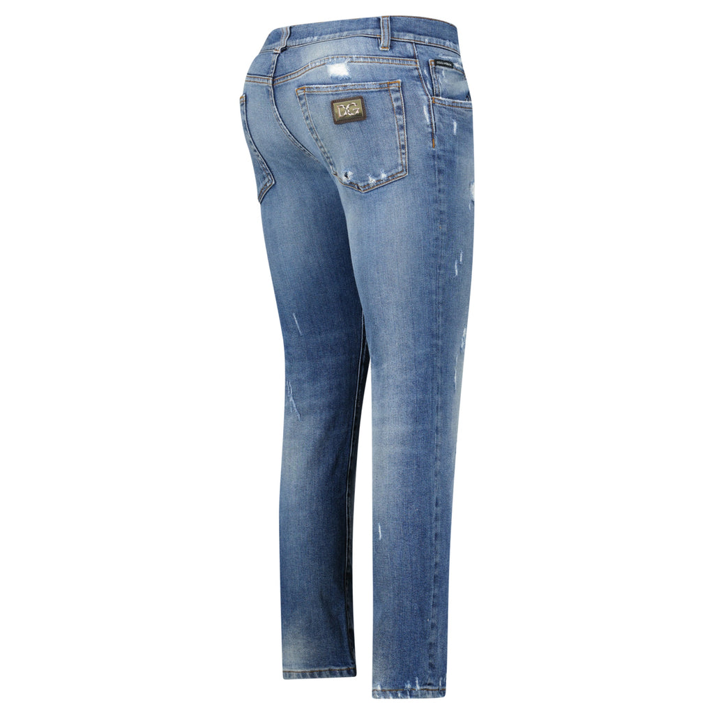DOLCE AND GABBANA DENIM JEANS - 46 (30W) - Affluent ArchivesUsed HIGH END DESIGNER CLOTHING