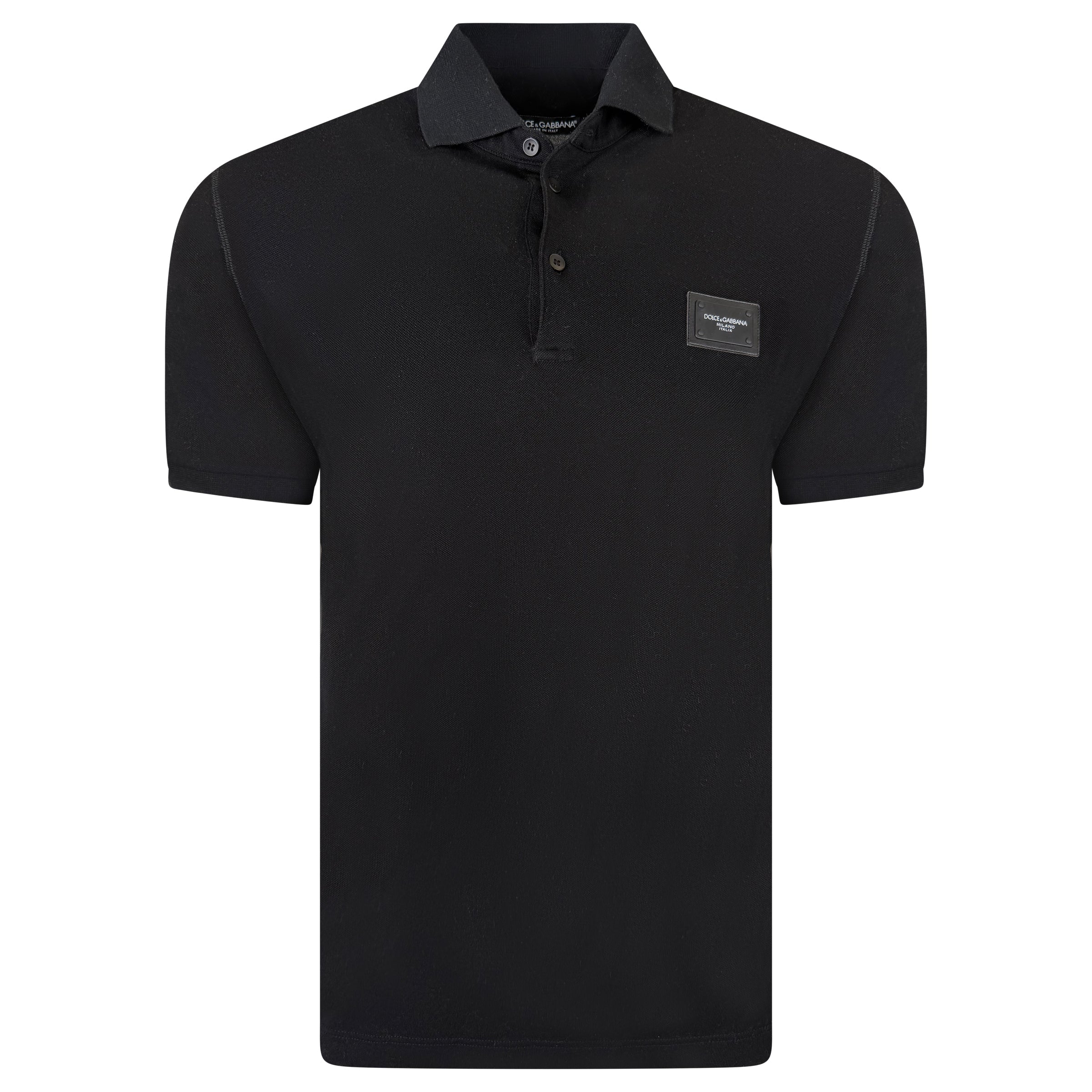 DOLCE AND GABBANA LOGO POLO - LARGE (50) - Affluent ArchivesUsed HIGH END DESIGNER CLOTHING