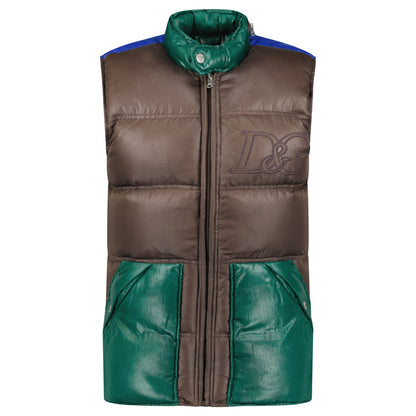 DOLCE AND GABBANA PADDED DOWN GILET - MEDIUM - Affluent ArchivesUsed HIGH END DESIGNER CLOTHING